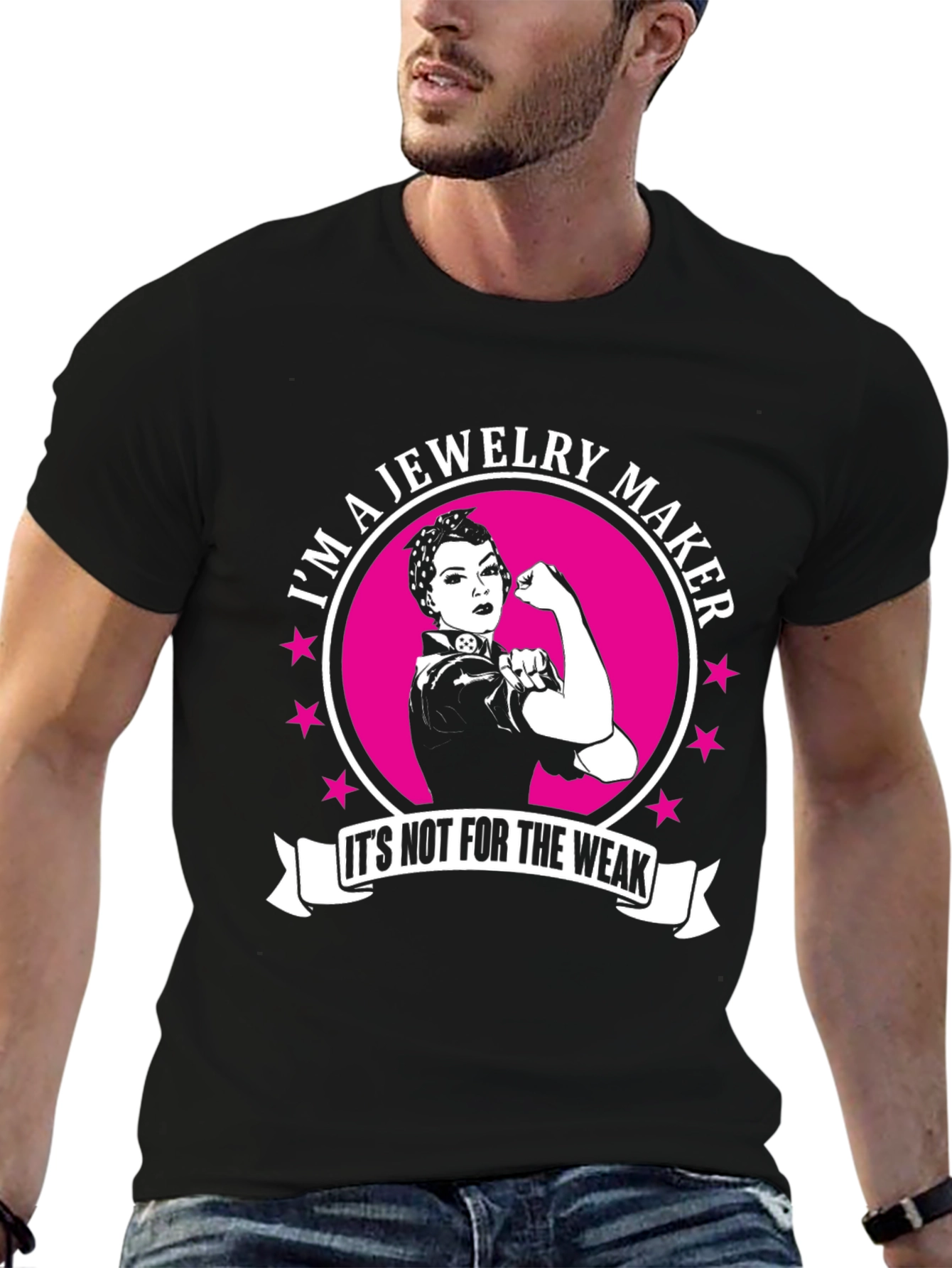 Jewelry Maker Strong Woman T-Shirt