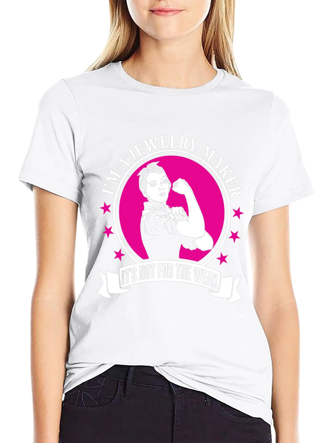 Jewelry Maker Strong Woman T-Shirt
