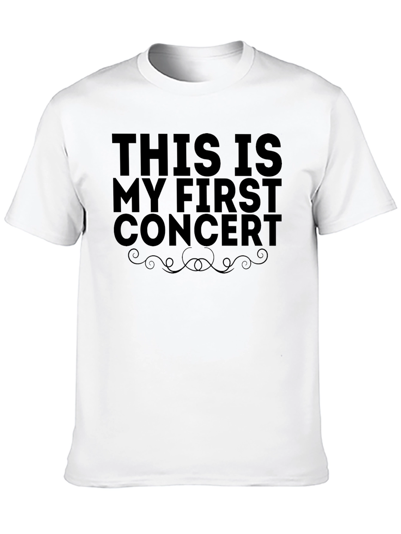 First Concert T-Shirt - Funny Music Event Tee