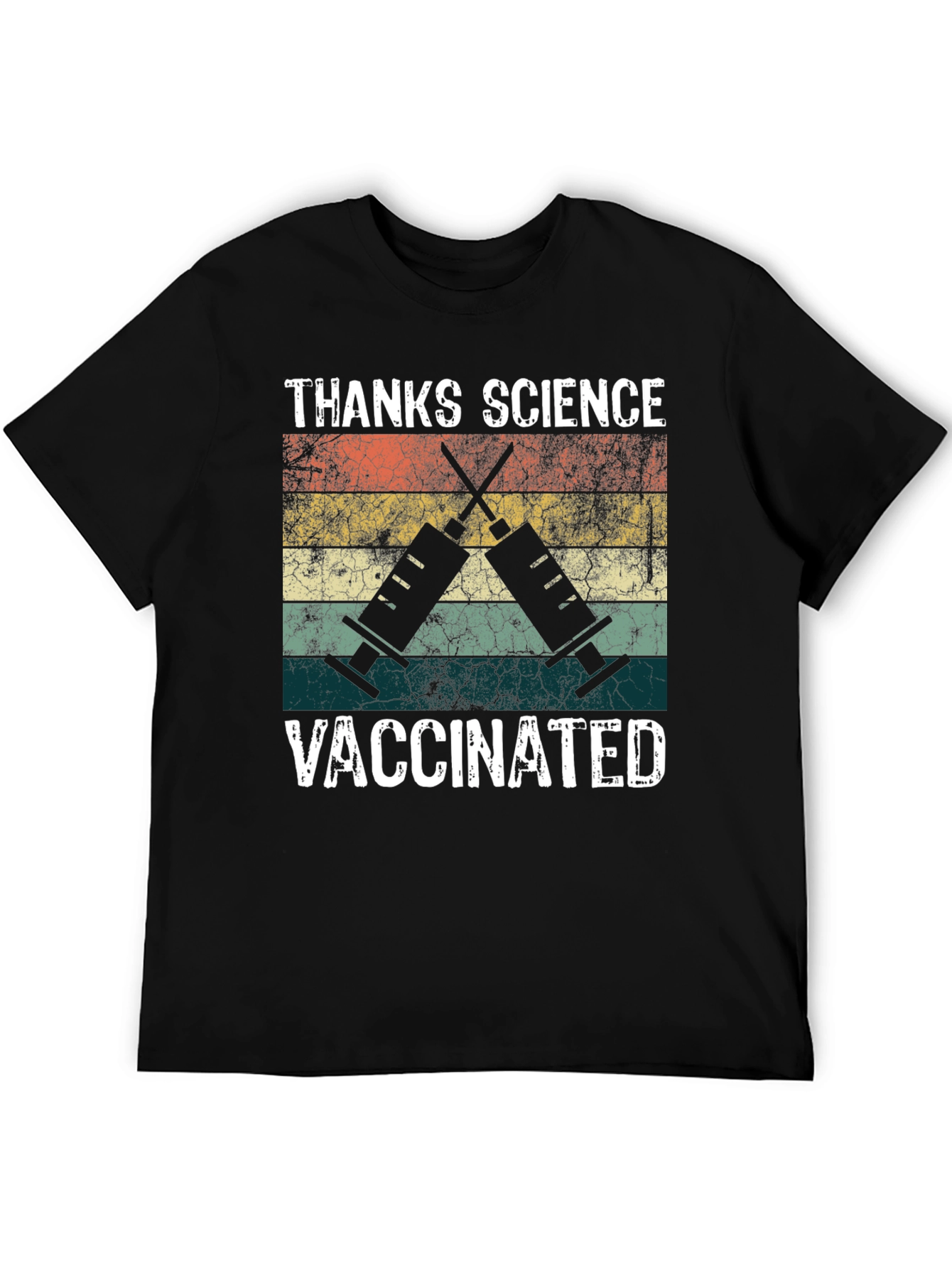 Thanks Science Vaccinated Graphic Tee