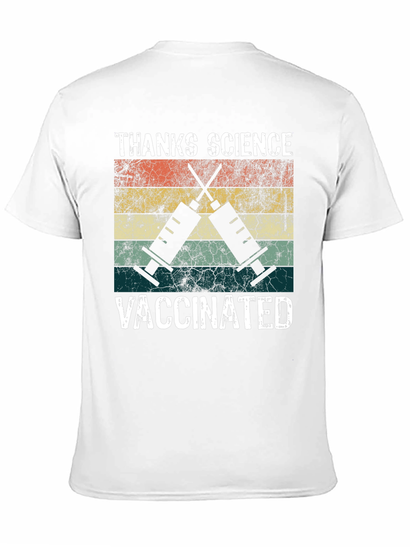 Thanks Science Vaccinated Graphic Tee
