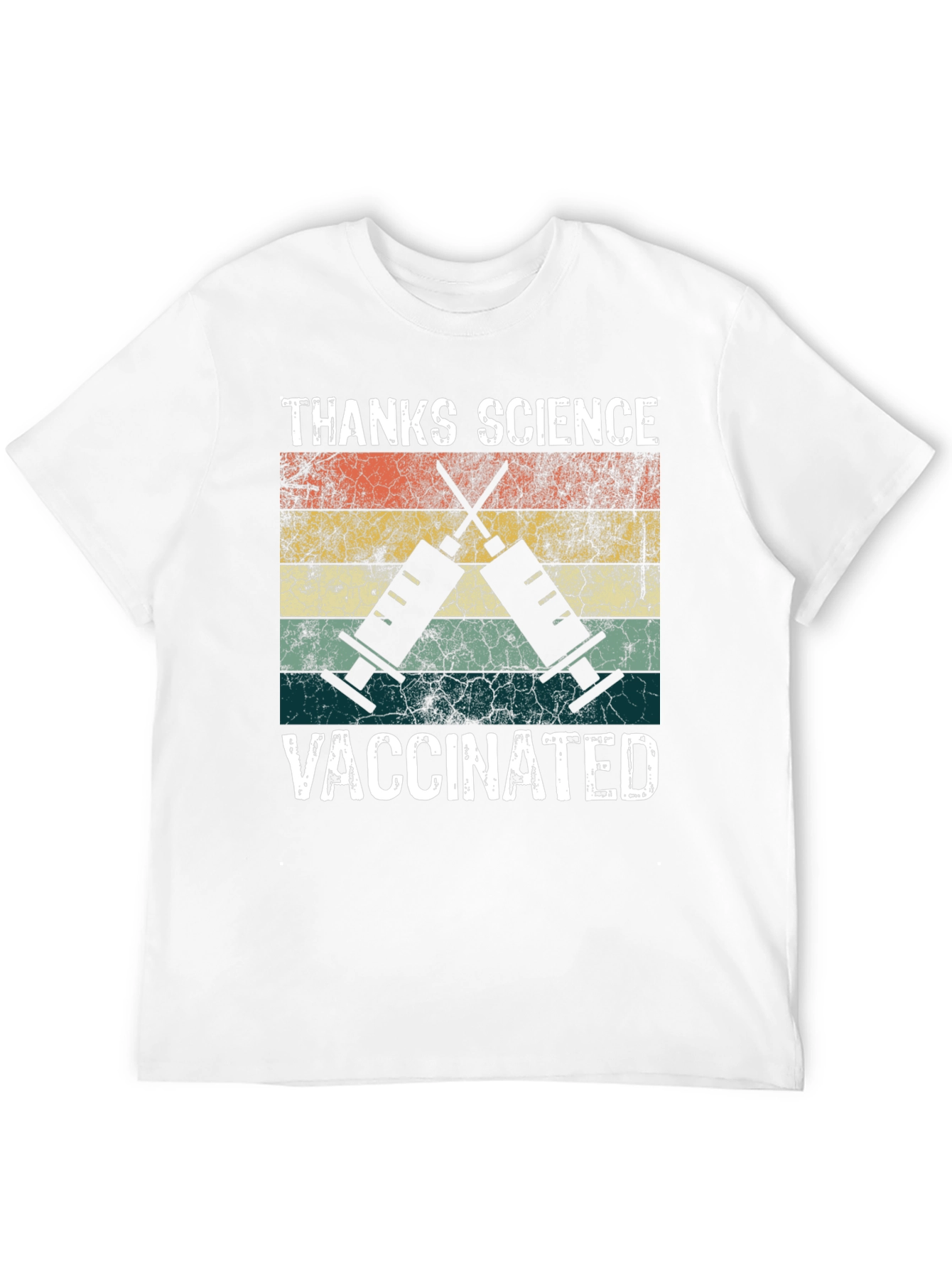 Thanks Science Vaccinated Graphic Tee