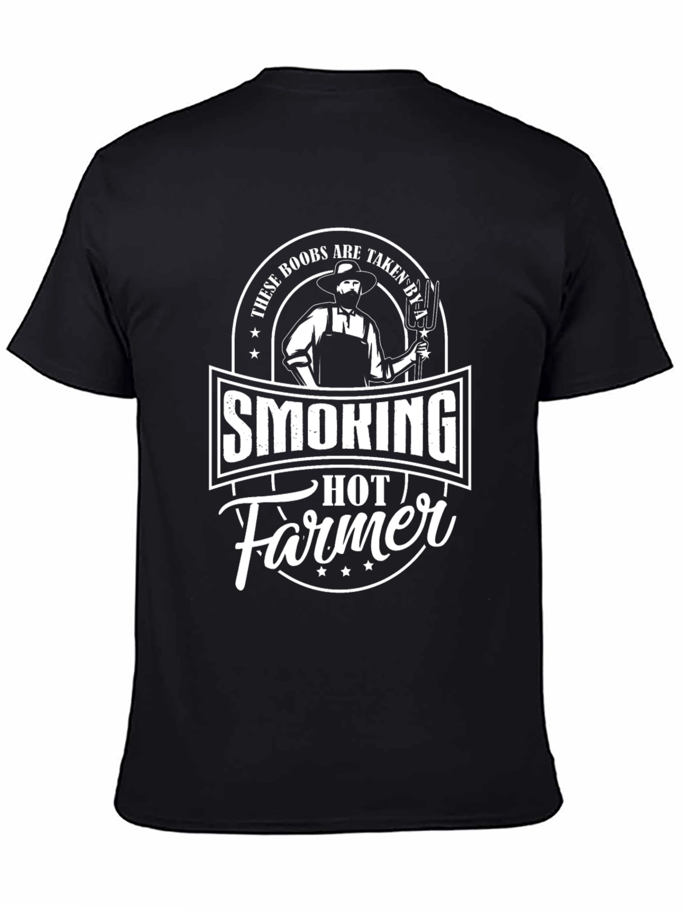 Smoking Hot Farmer Graphic Tee