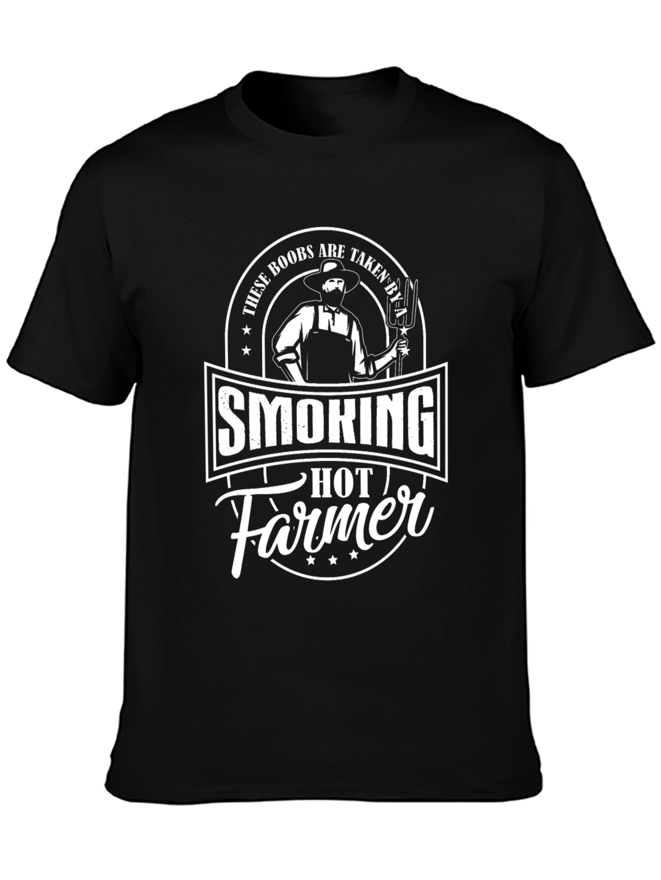 Smoking Hot Farmer Graphic Tee