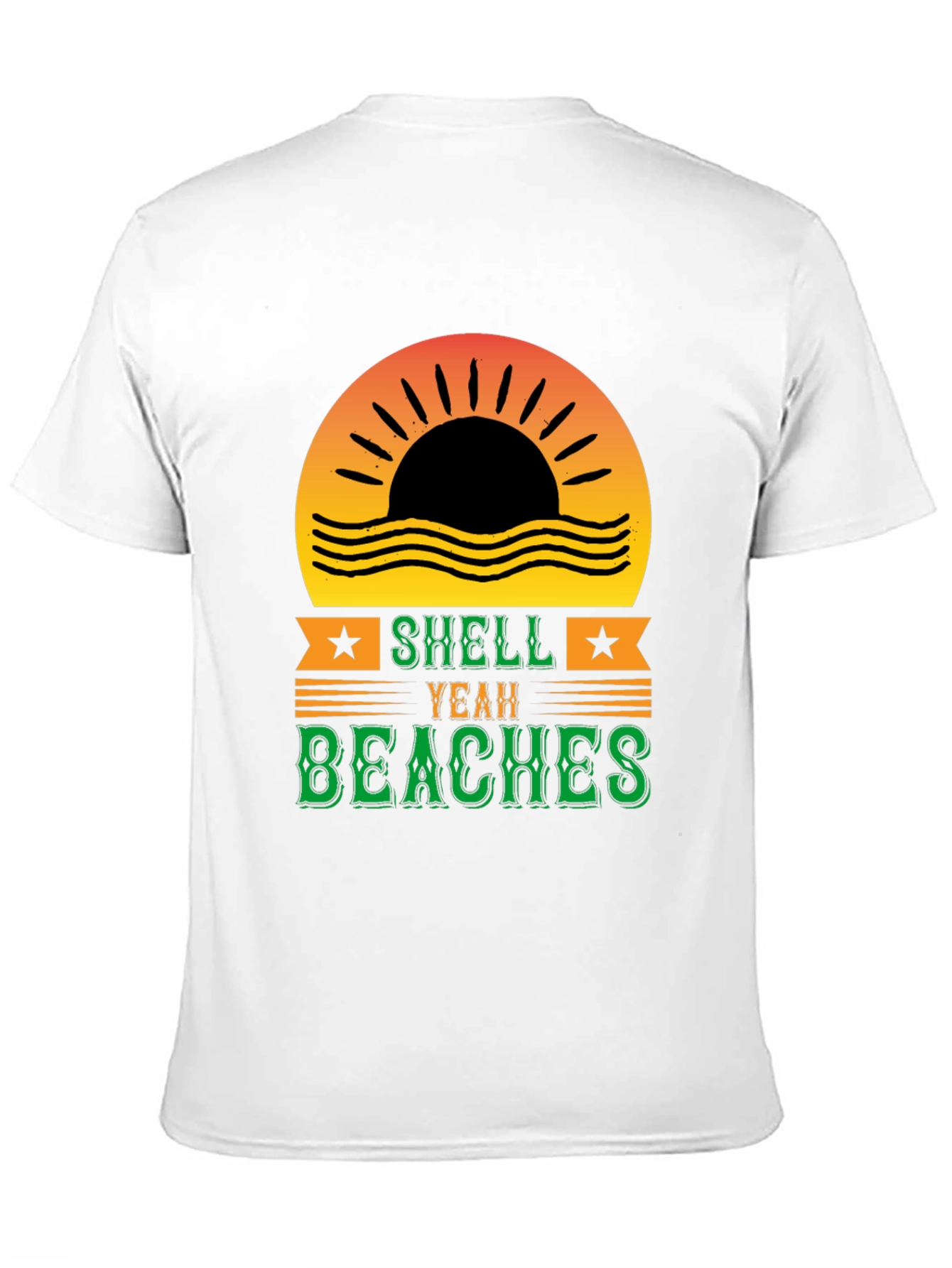 Shell Yeah Beaches Graphic Tee - Summer Vibes