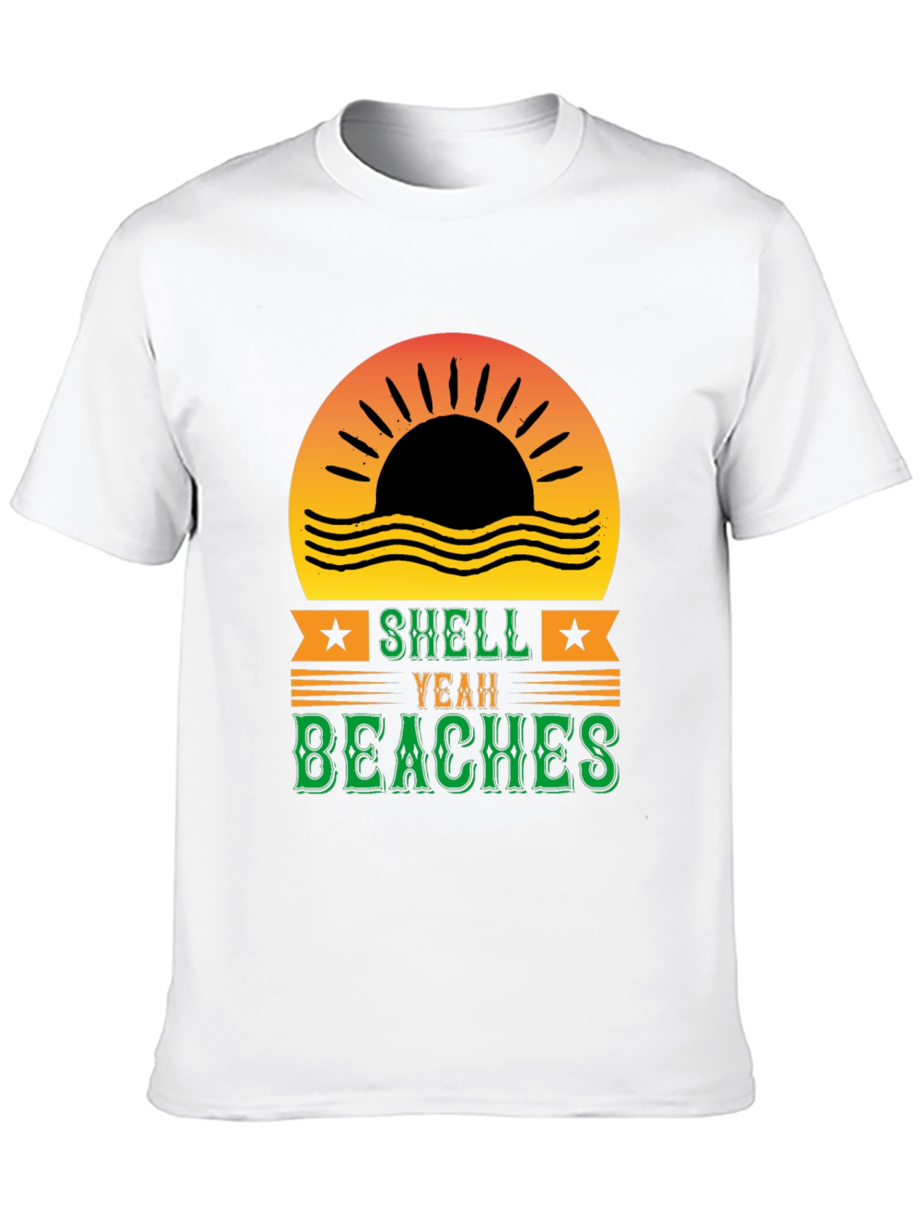 Shell Yeah Beaches Graphic Tee - Summer Vibes