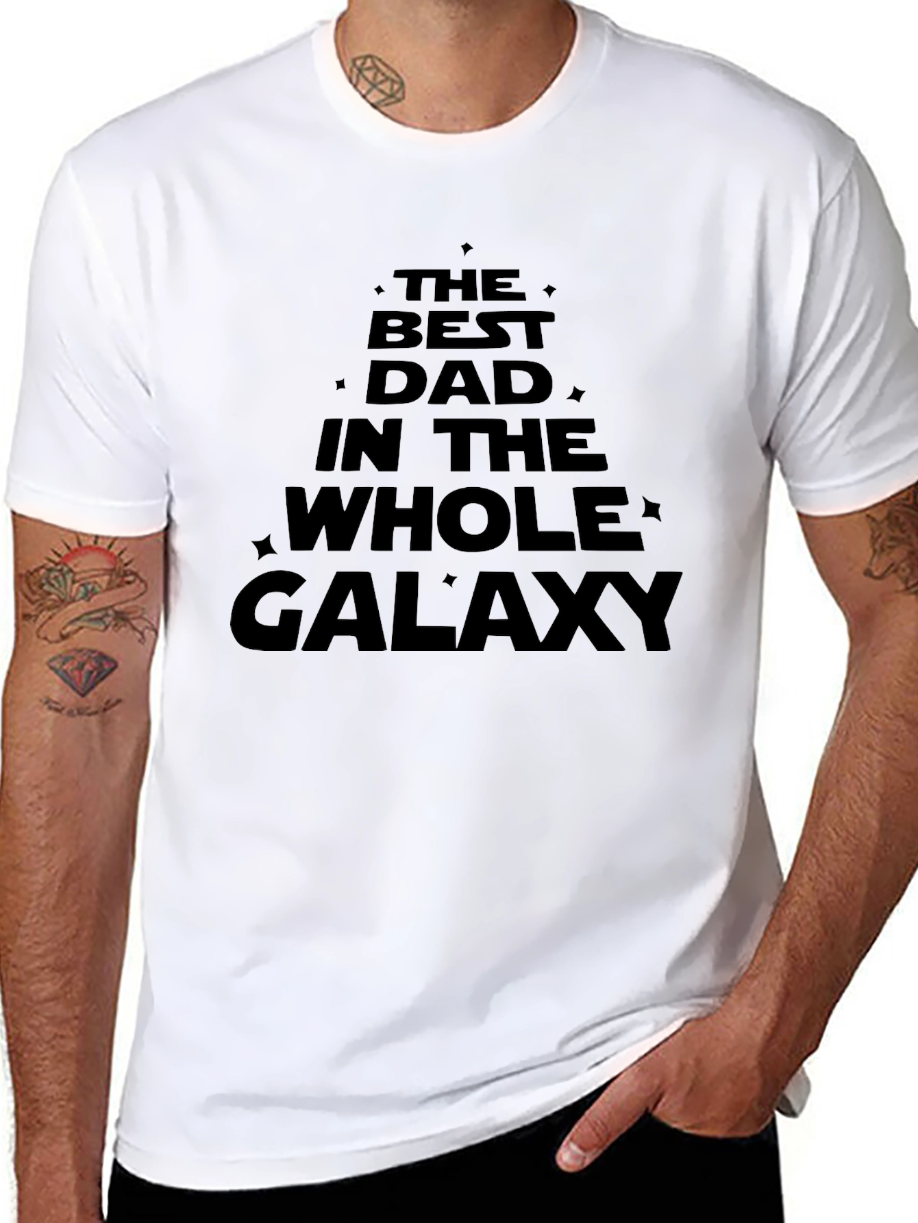 Best Dad in the Galaxy T-Shirt
