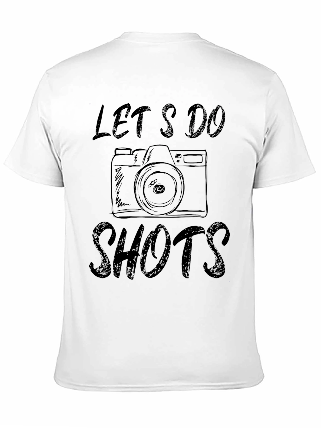Lets Do Shots T-Shirt - Photography Humor Tee
