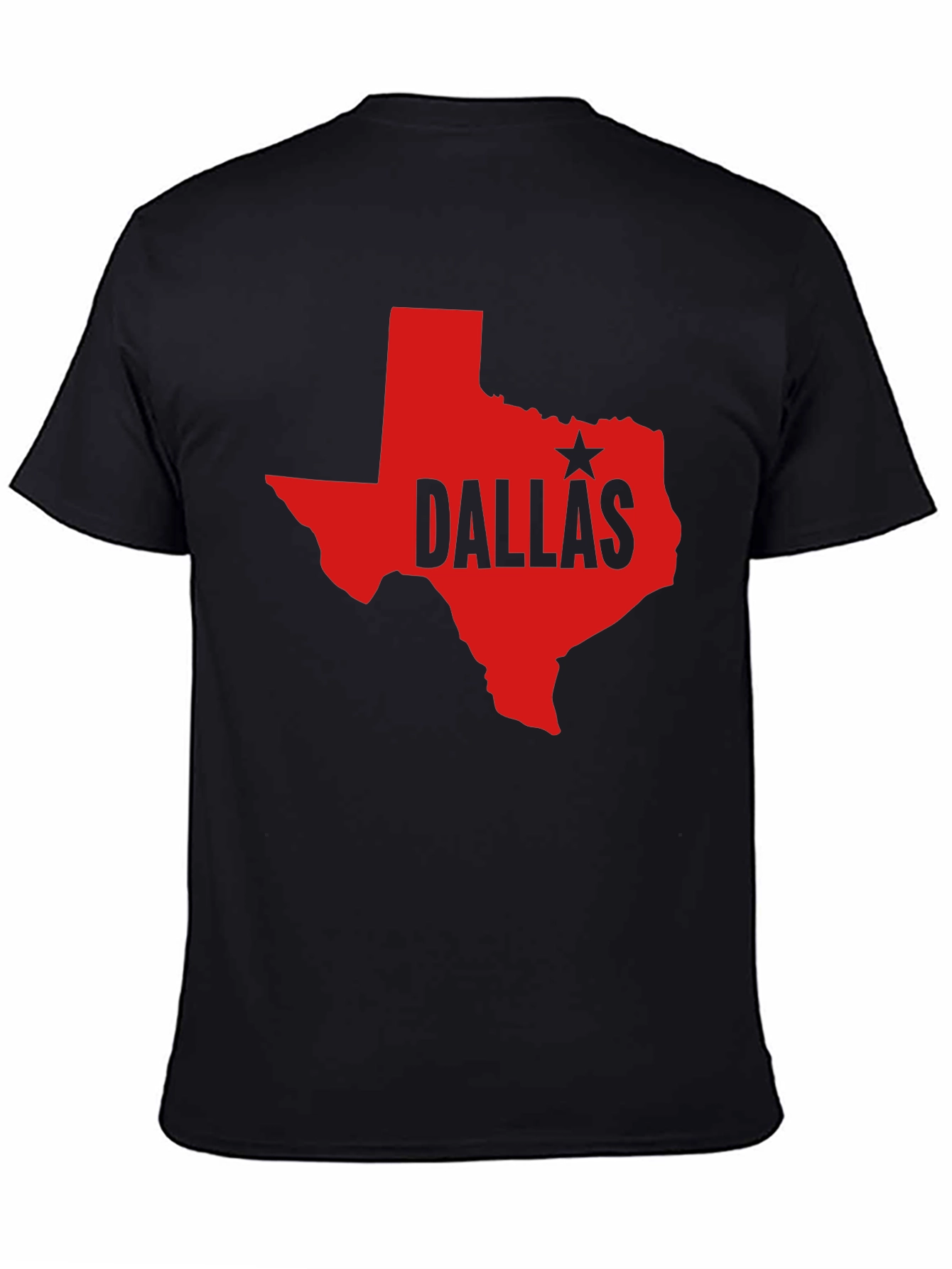 Dallas Texas State Outline T-Shirt