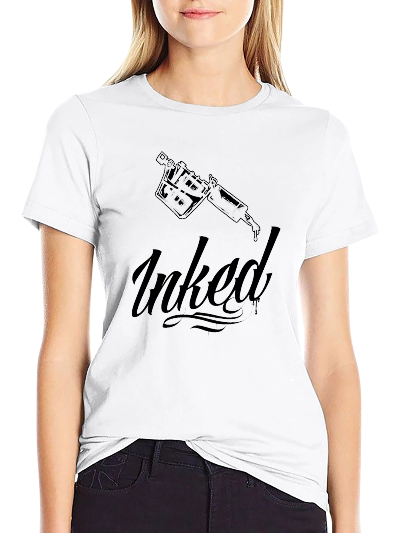 Inked Tattoo Machine Graphic T-Shirt