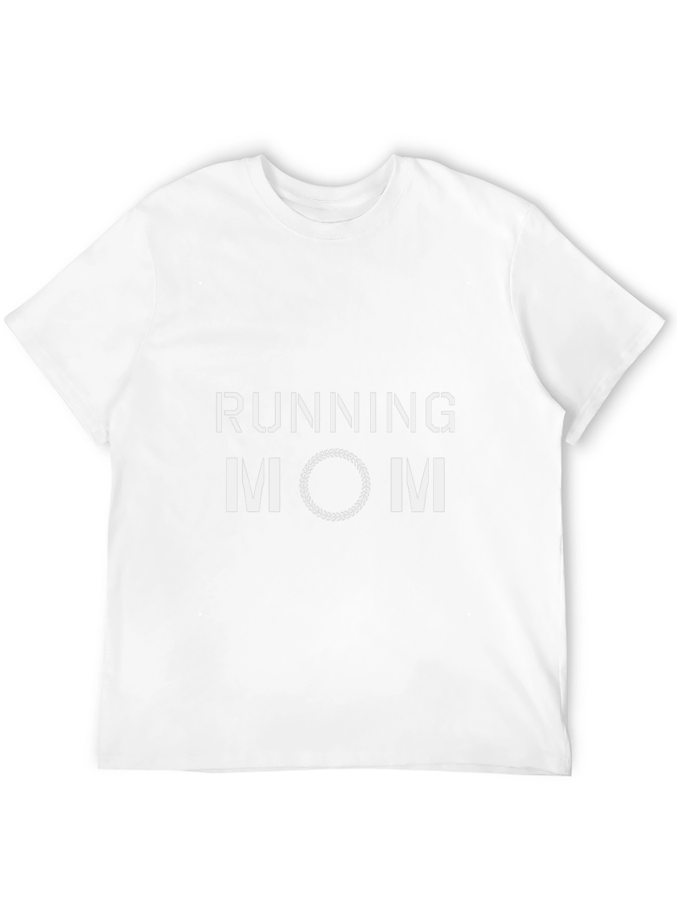 Running Mom Graphic T-Shirt - Black