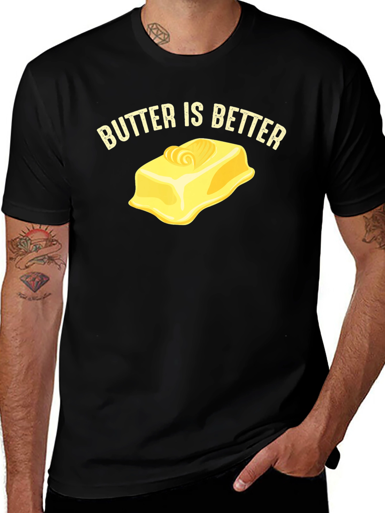 Butter is Better Graphic T-Shirt