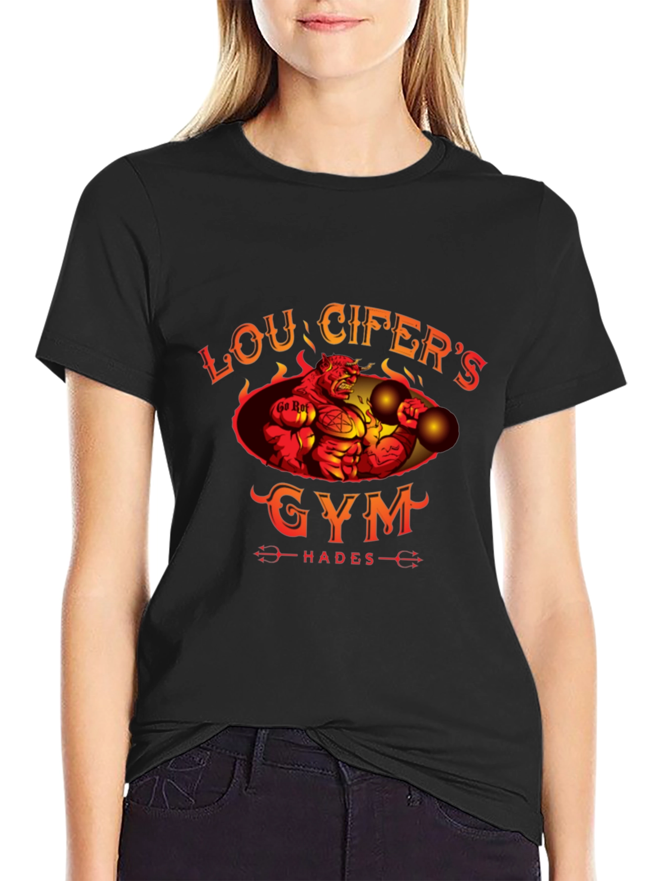 Lou Cifers Gym T-Shirt - Hades Workout Apparel
