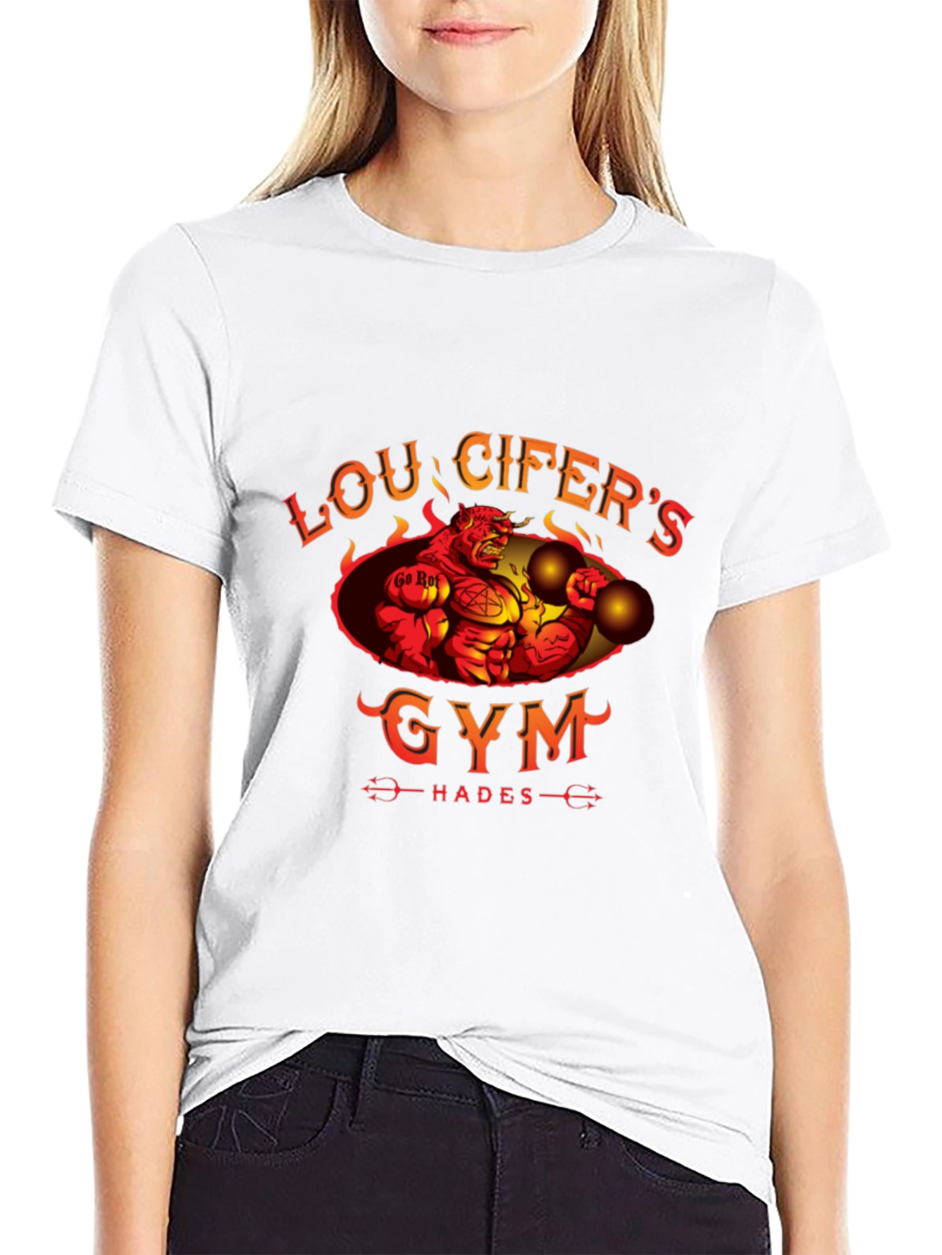 Lou Cifers Gym T-Shirt - Hades Workout Apparel