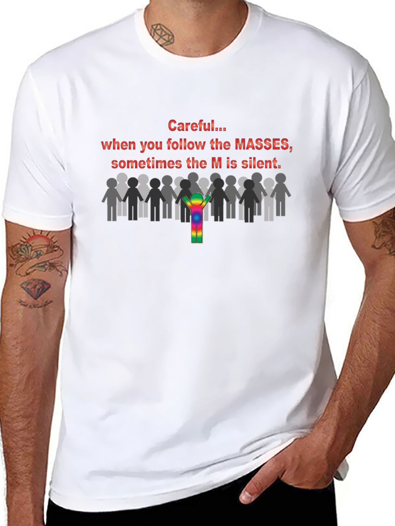 Silent M Masses T-Shirt
