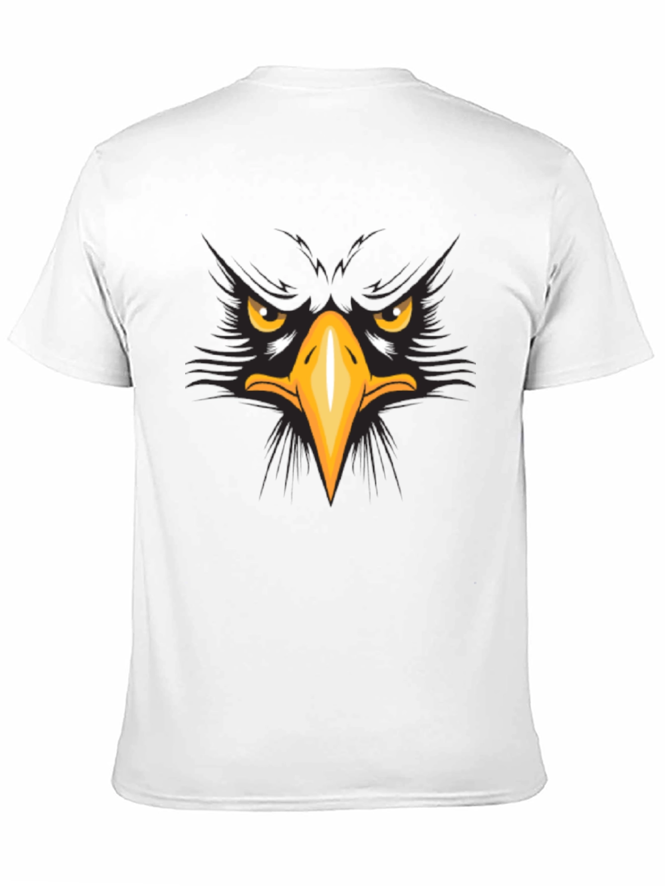 Mens Eagle Graphic Black T-Shirt
