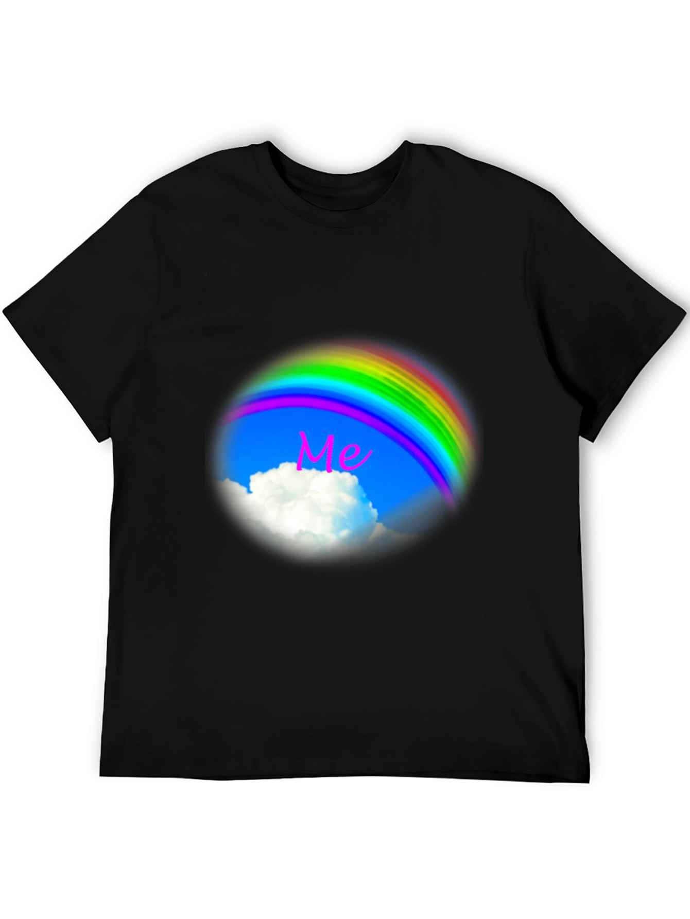 Rainbow Cloud T-Shirt - Dreamy Sky Design