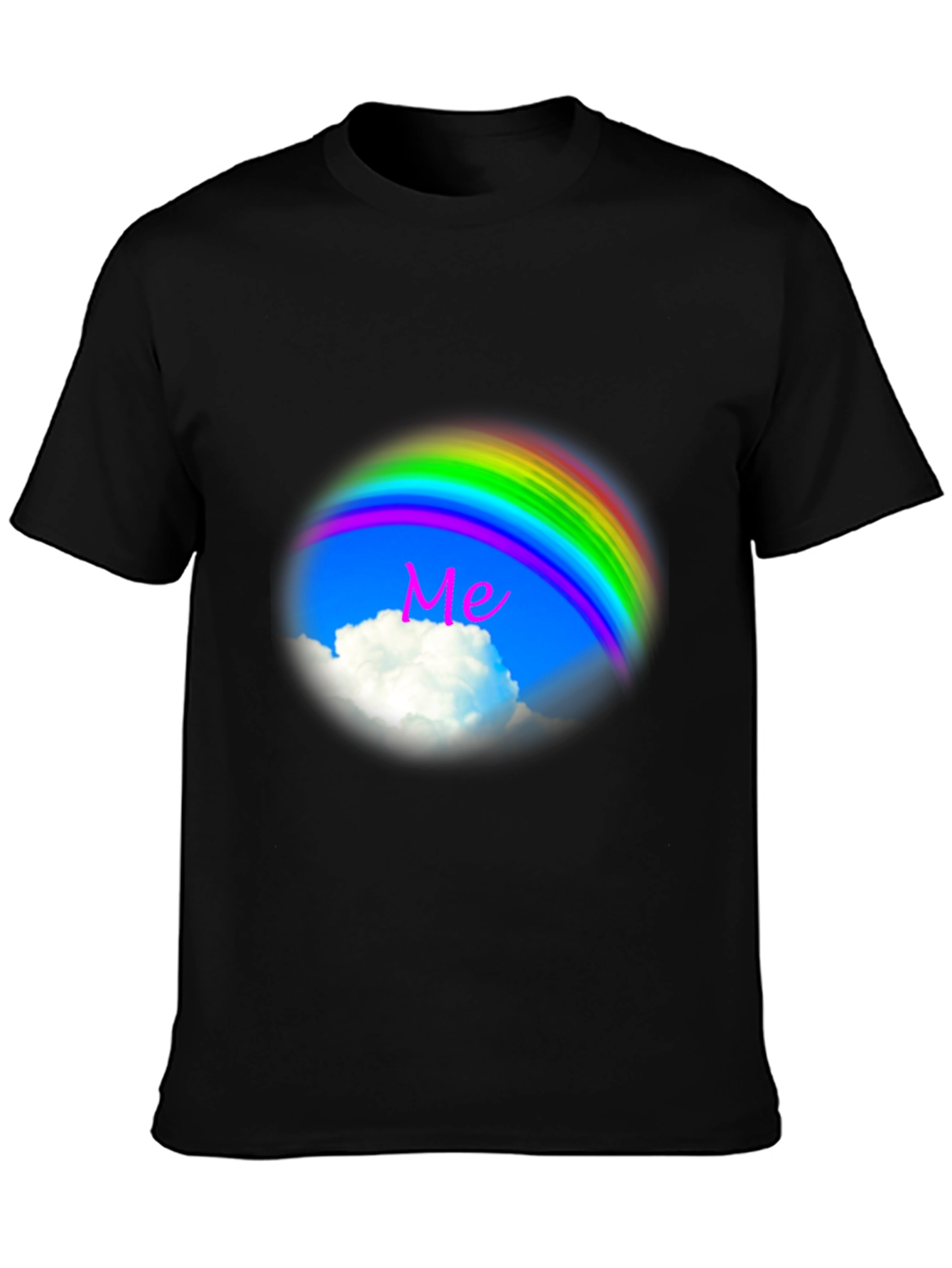 Rainbow Cloud T-Shirt - Dreamy Sky Design