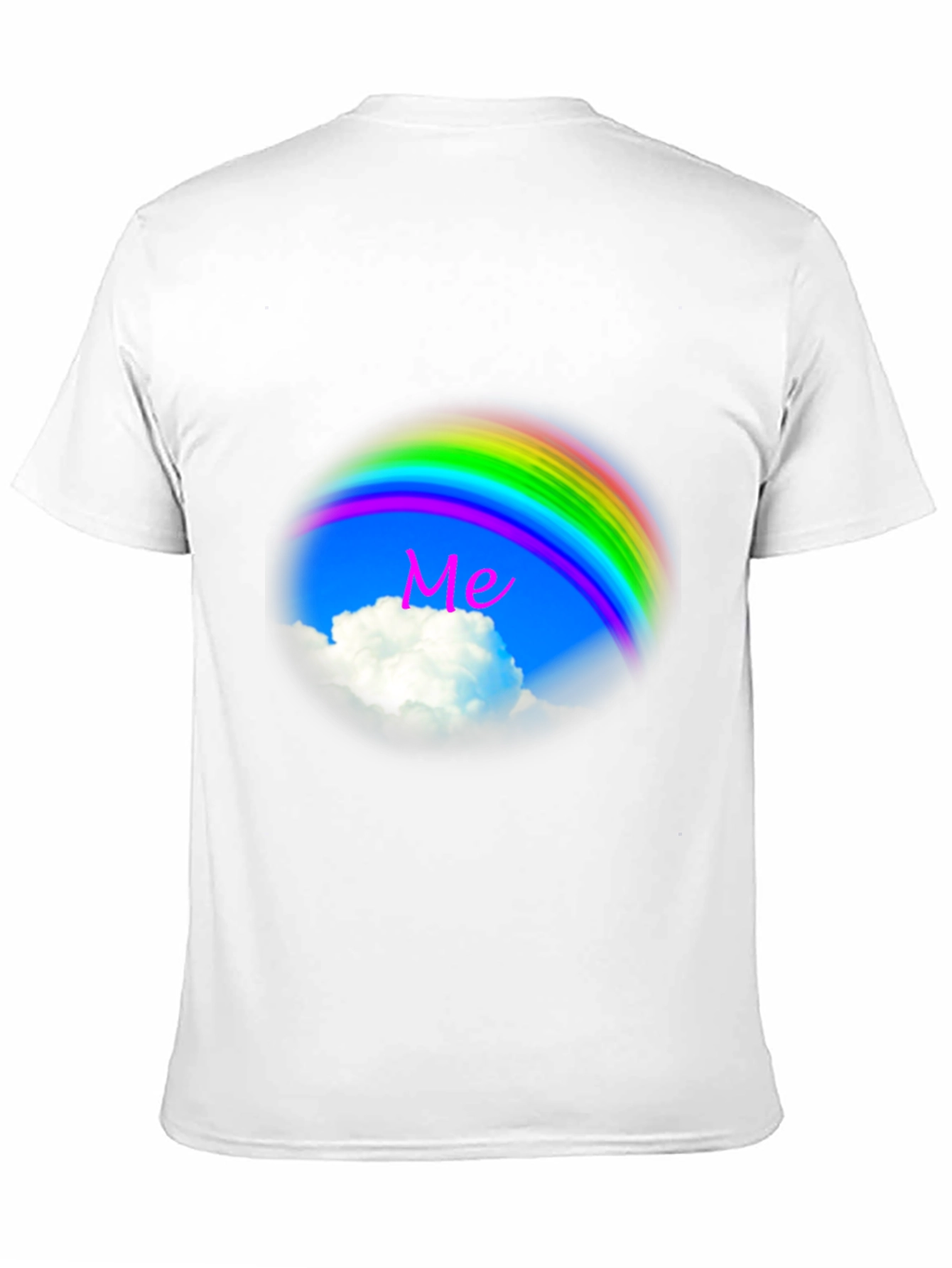 Rainbow Cloud T-Shirt - Dreamy Sky Design