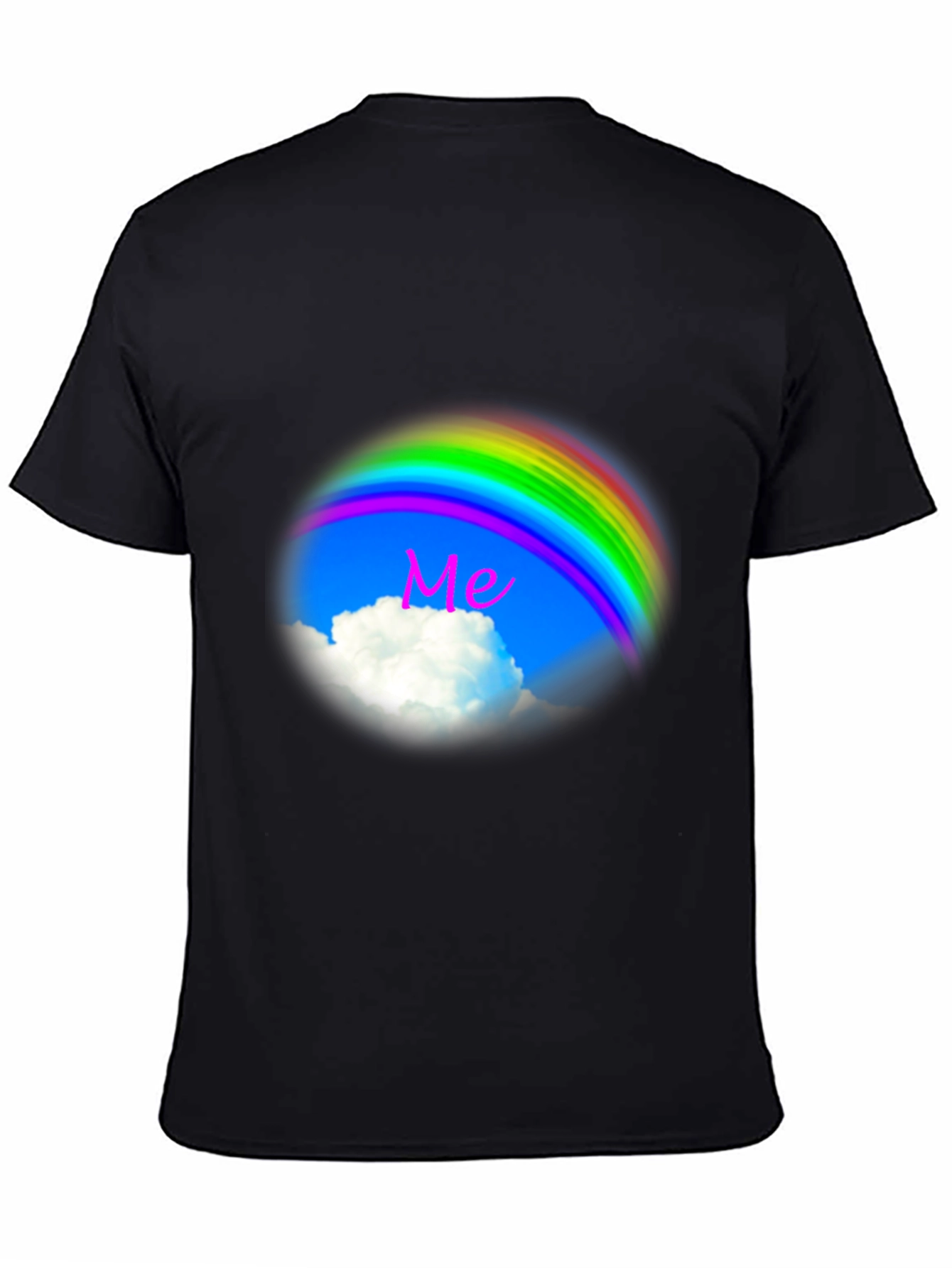Rainbow Cloud T-Shirt - Dreamy Sky Design