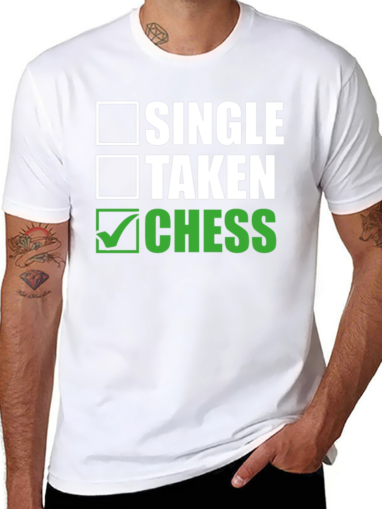 Single Taken Chess T-Shirt - Funny Chess Player Tee