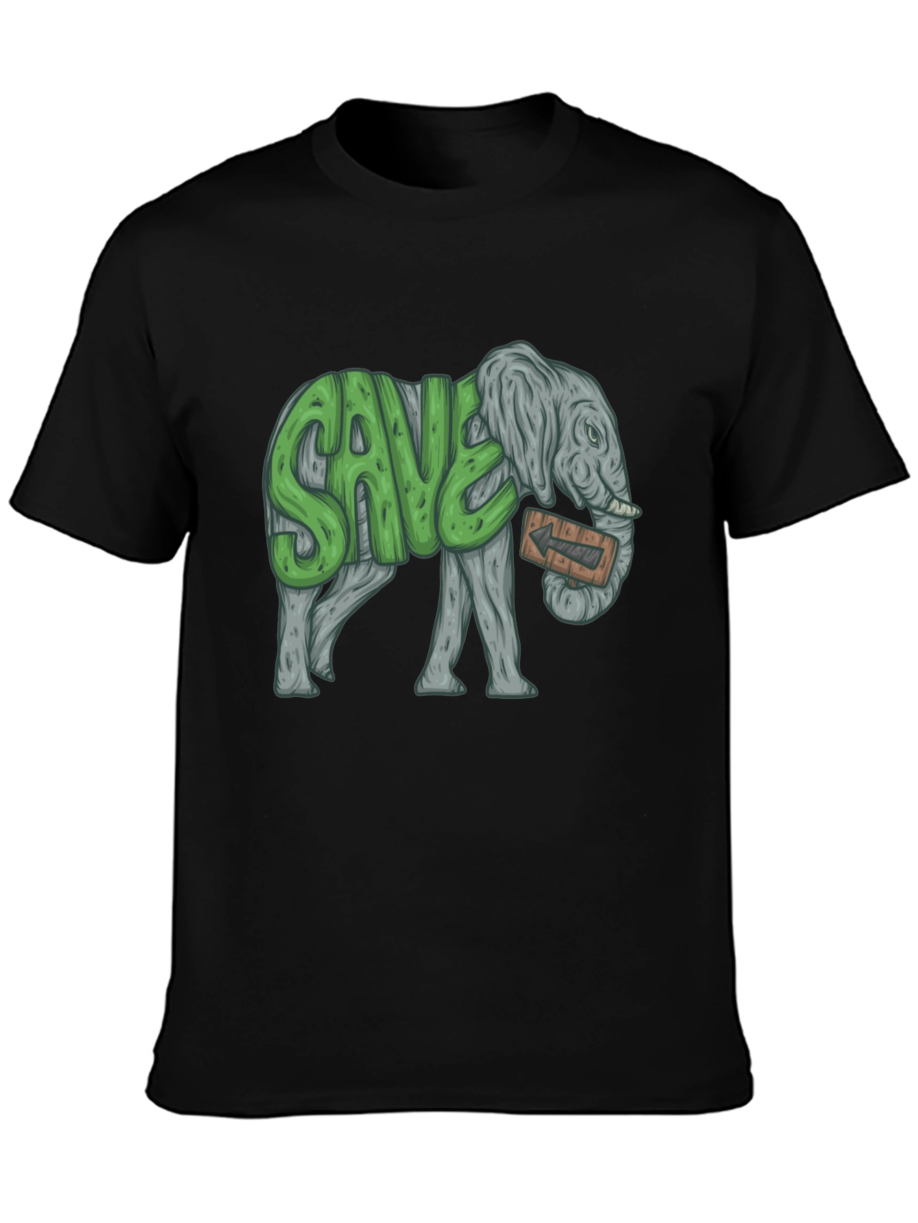 Save the Elephants Graphic T-Shirt