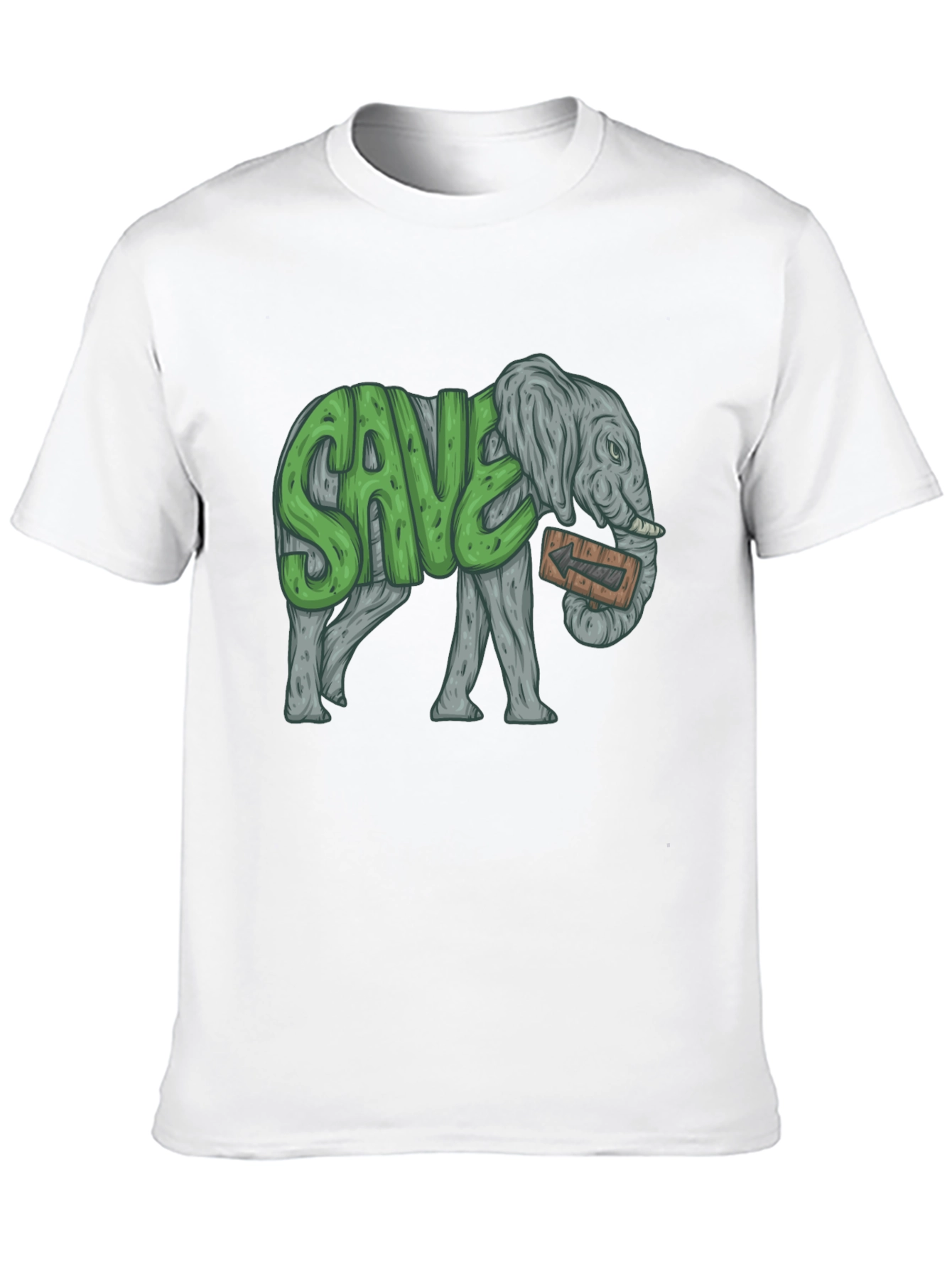Save the Elephants Graphic T-Shirt