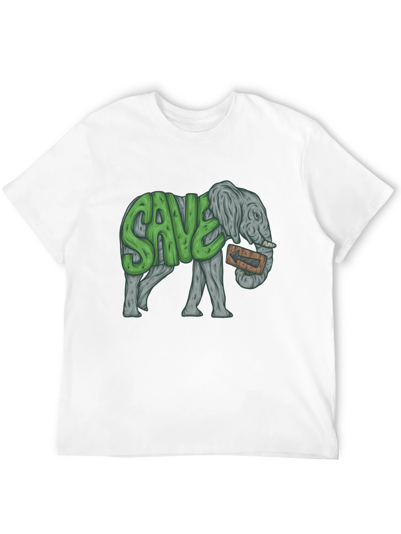 Save the Elephants Graphic T-Shirt