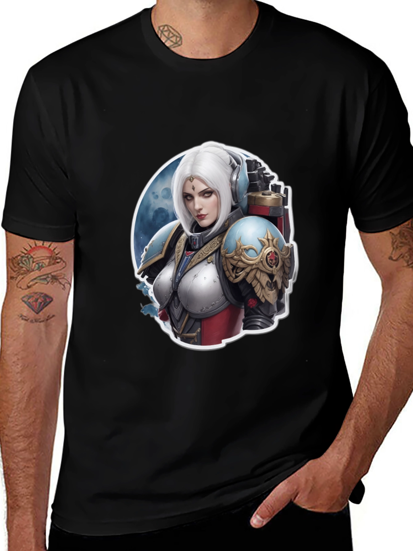 Sister of Battle T-Shirt - Warhammer 40K Style