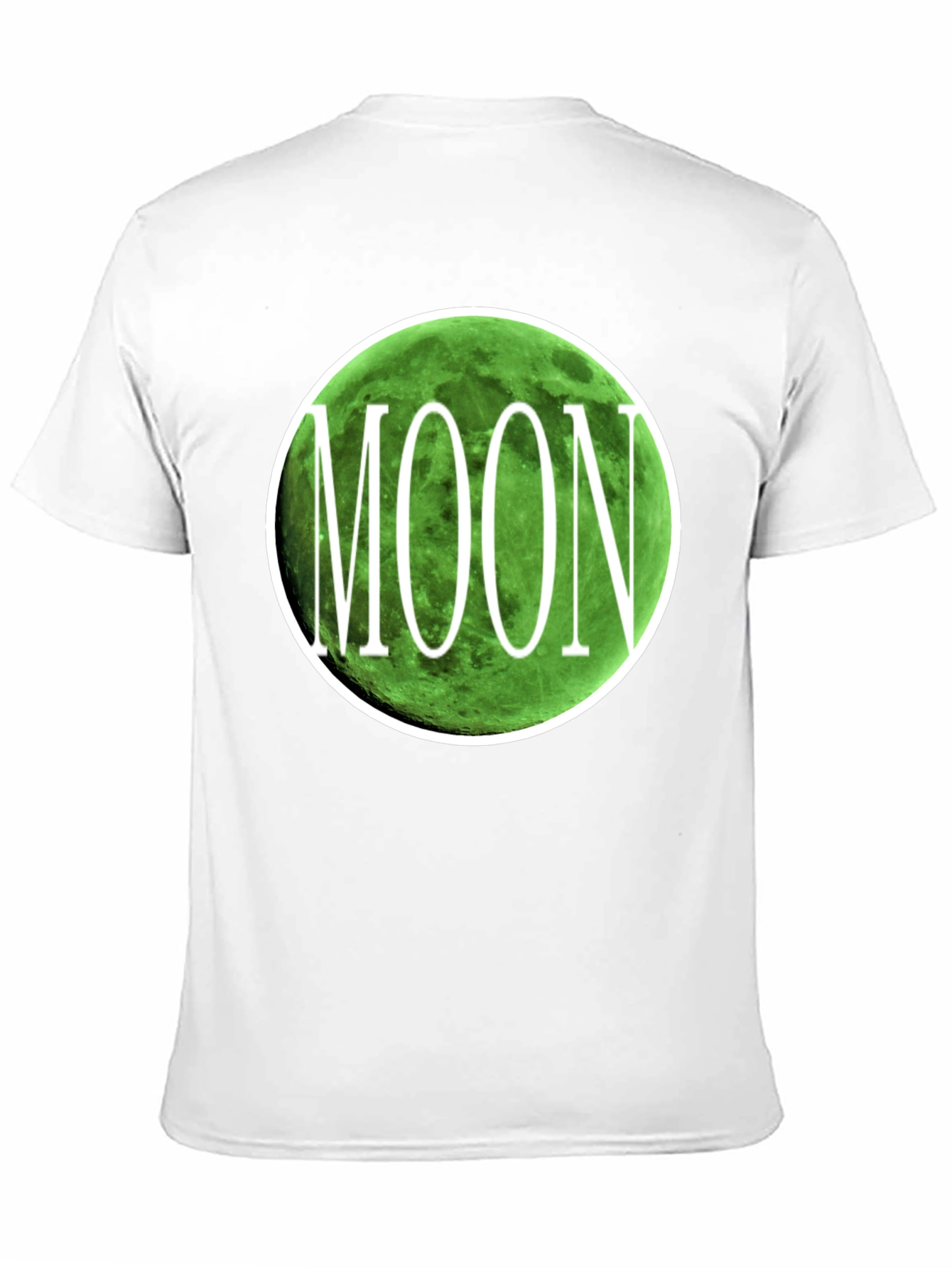 Green Moon Graphic T-Shirt - Mens Black Tee