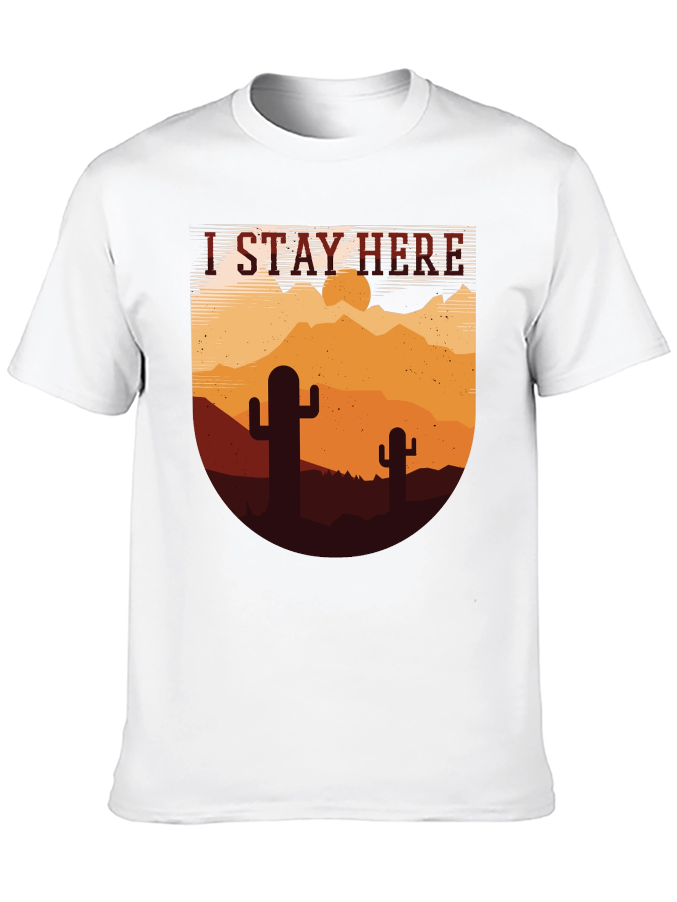 Desert Graphic Tee - I Stay Here
