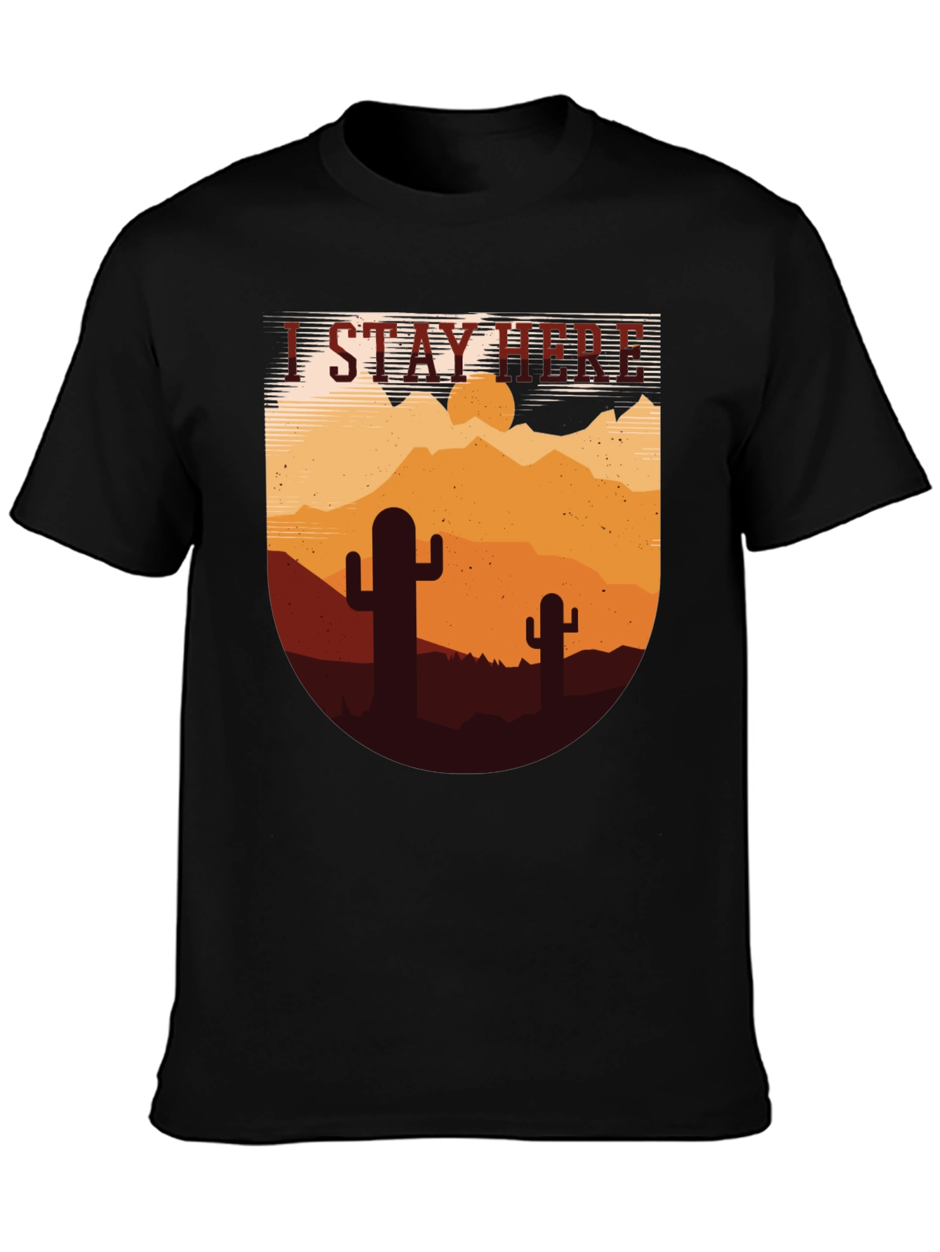 Desert Graphic Tee - I Stay Here
