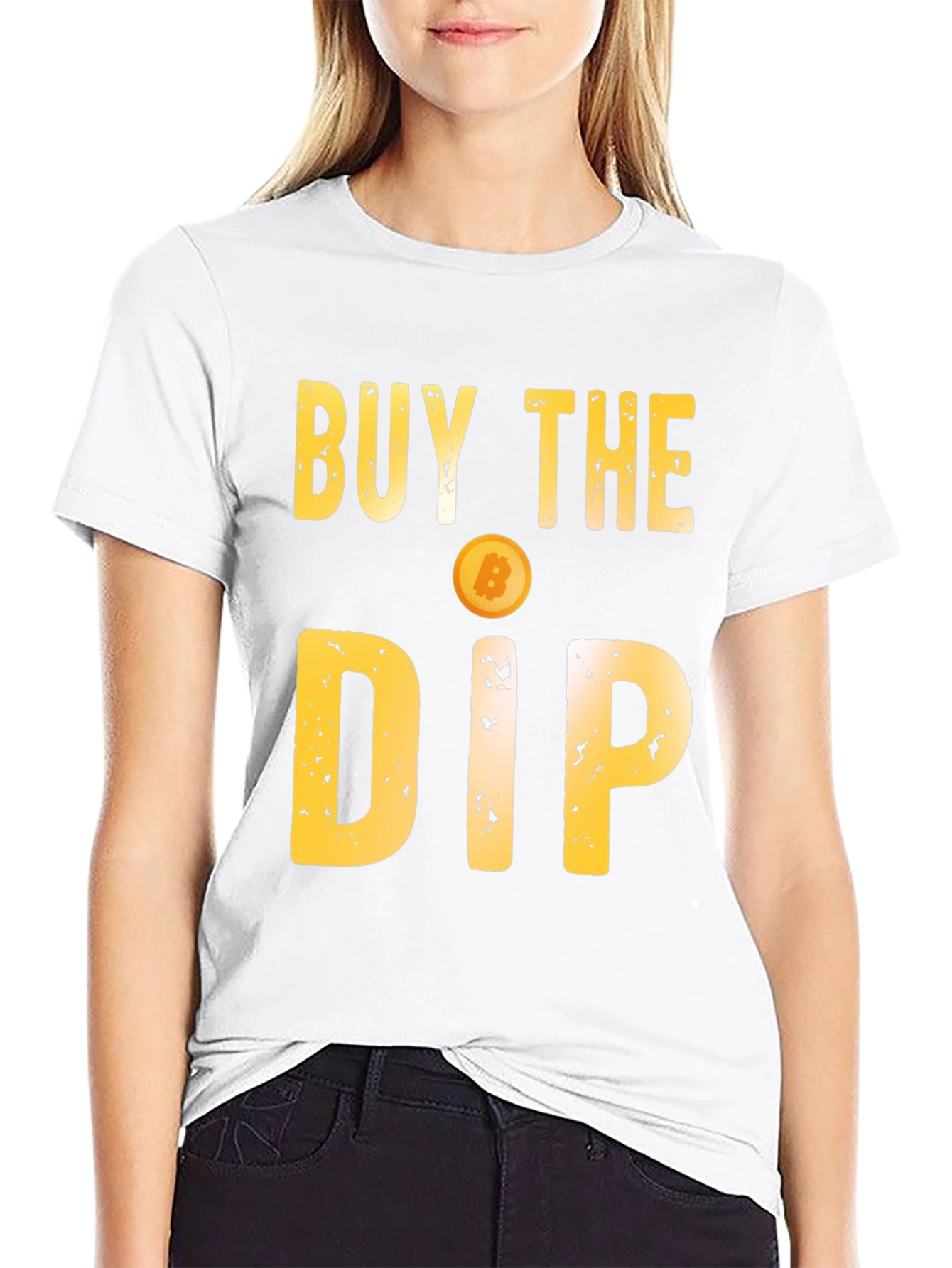 Buy the Dip Bitcoin Crypto T-Shirt