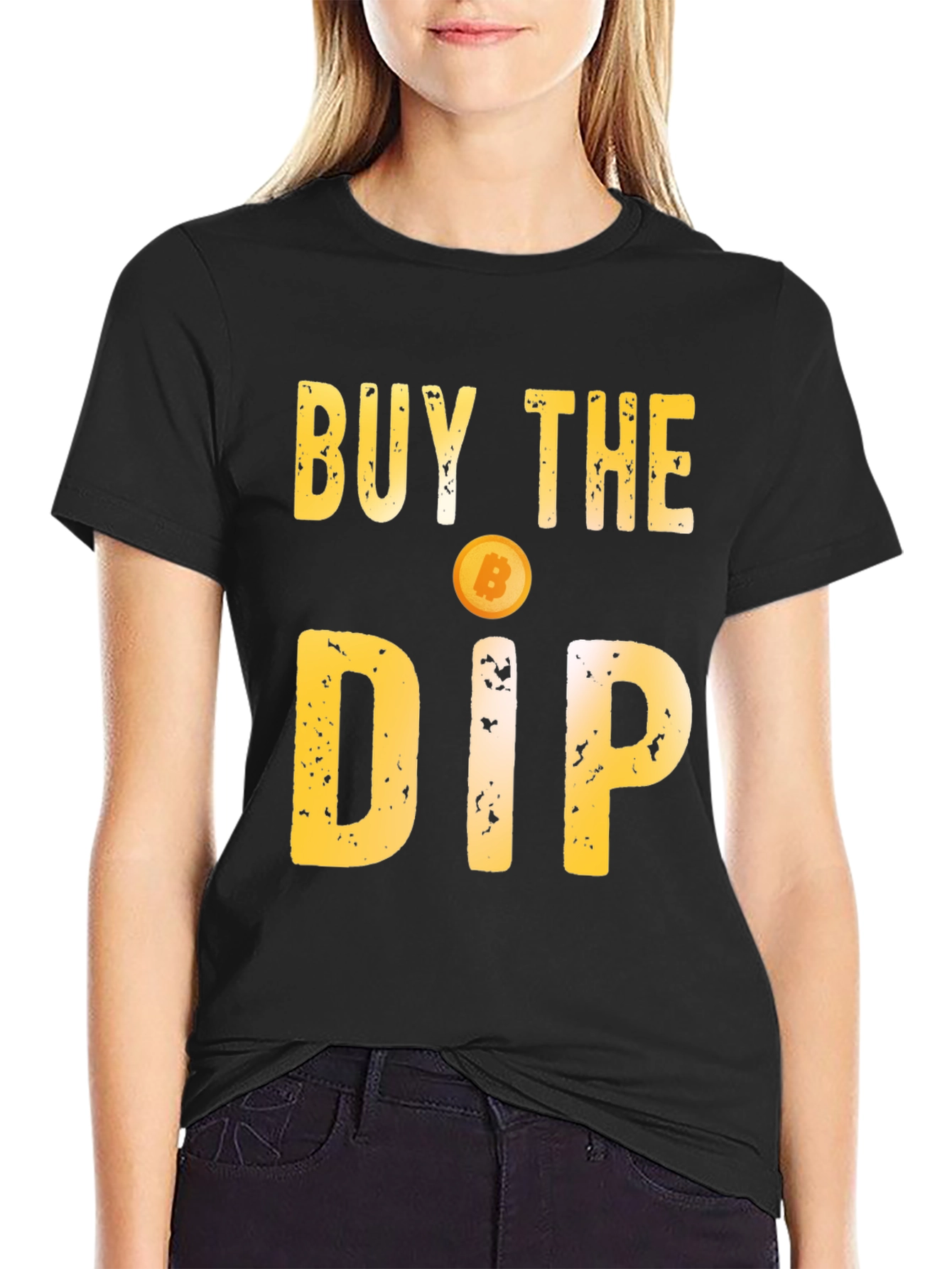 Buy the Dip Bitcoin Crypto T-Shirt