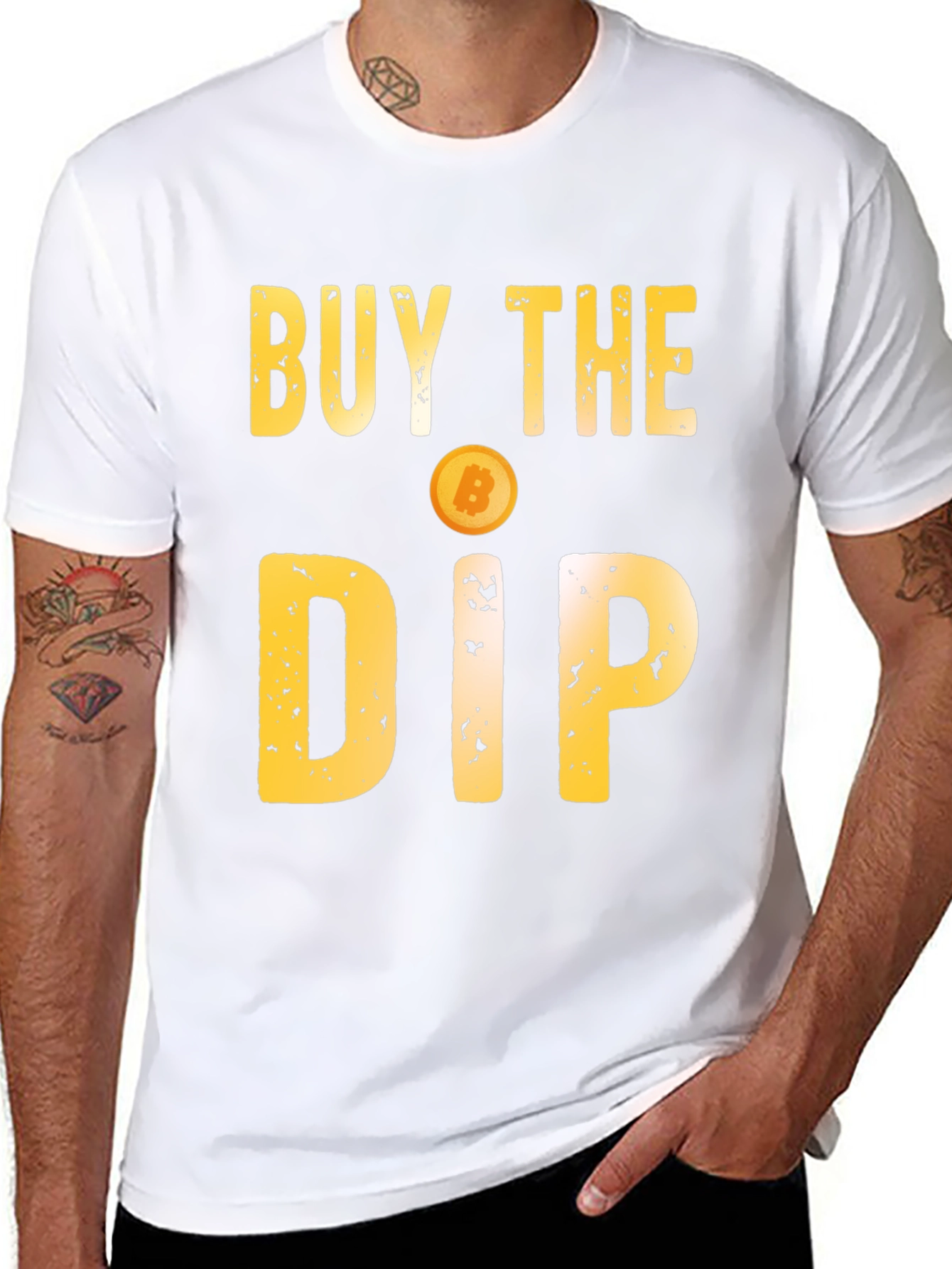 Buy the Dip Bitcoin Crypto T-Shirt