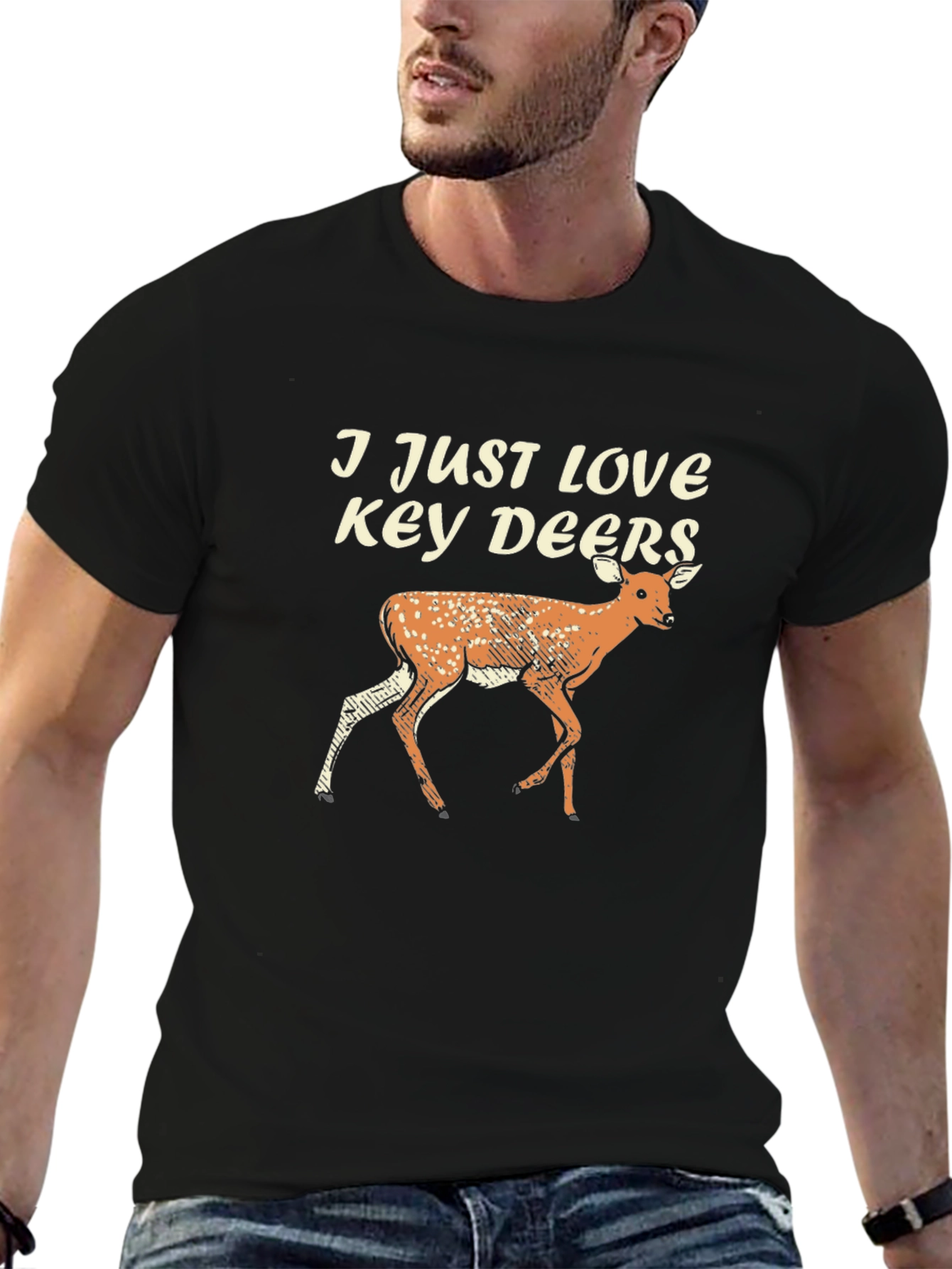 I Just Love Key Deers Graphic T-Shirt