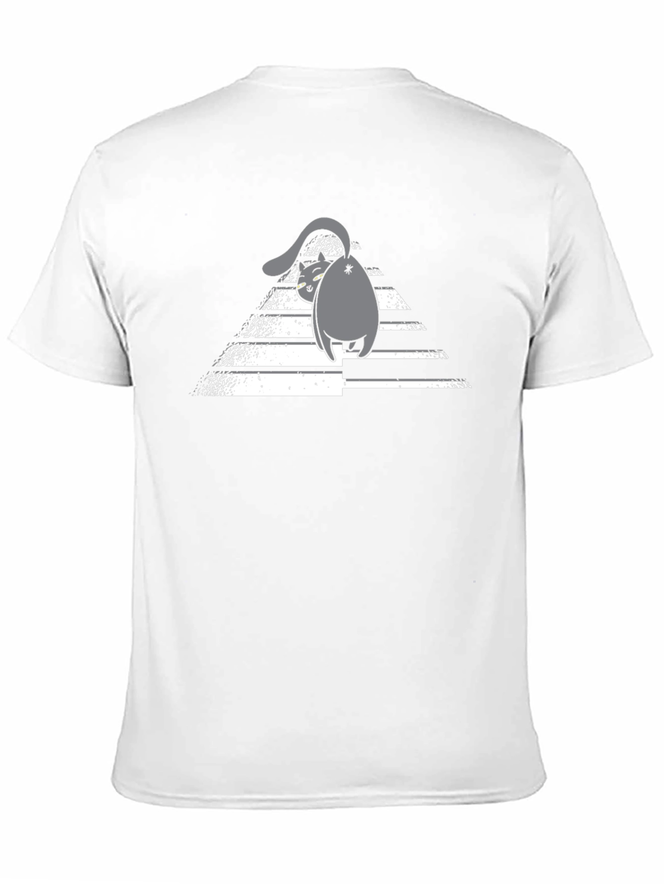 Funny Cat Butt T-Shirt - Unique Graphic Tee