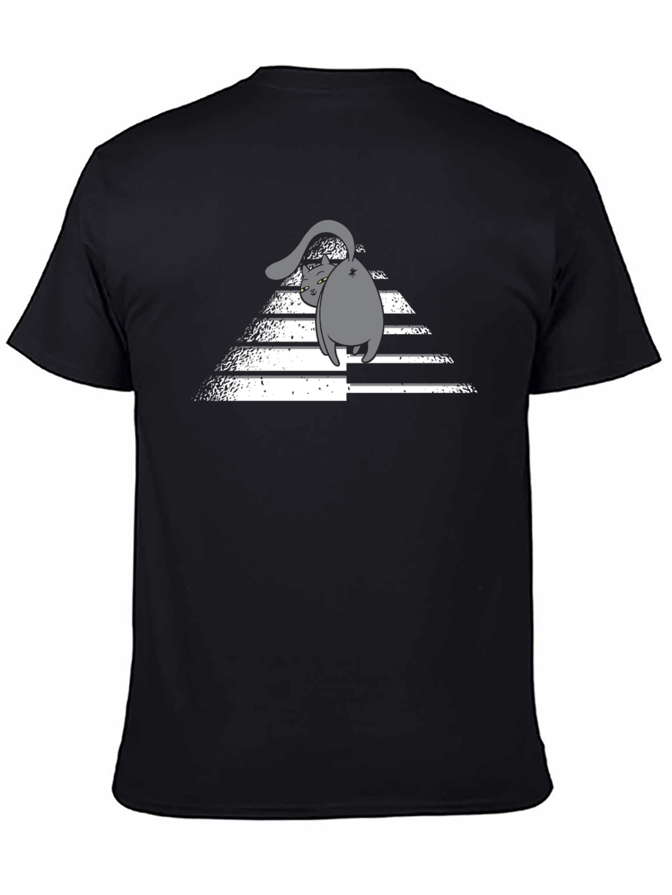 Funny Cat Butt T-Shirt - Unique Graphic Tee