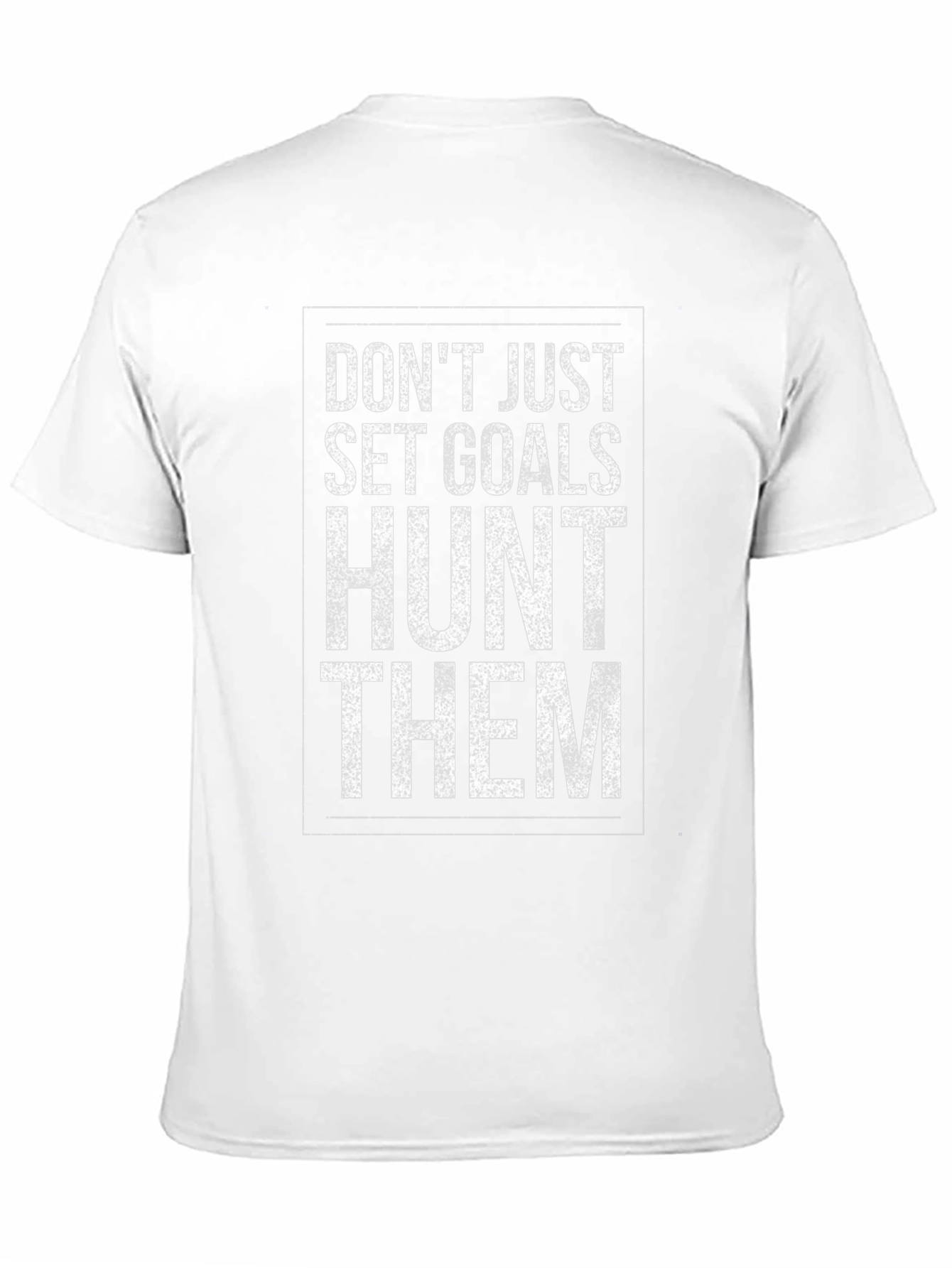 Motivational Hunt Them Graphic Tee - Black