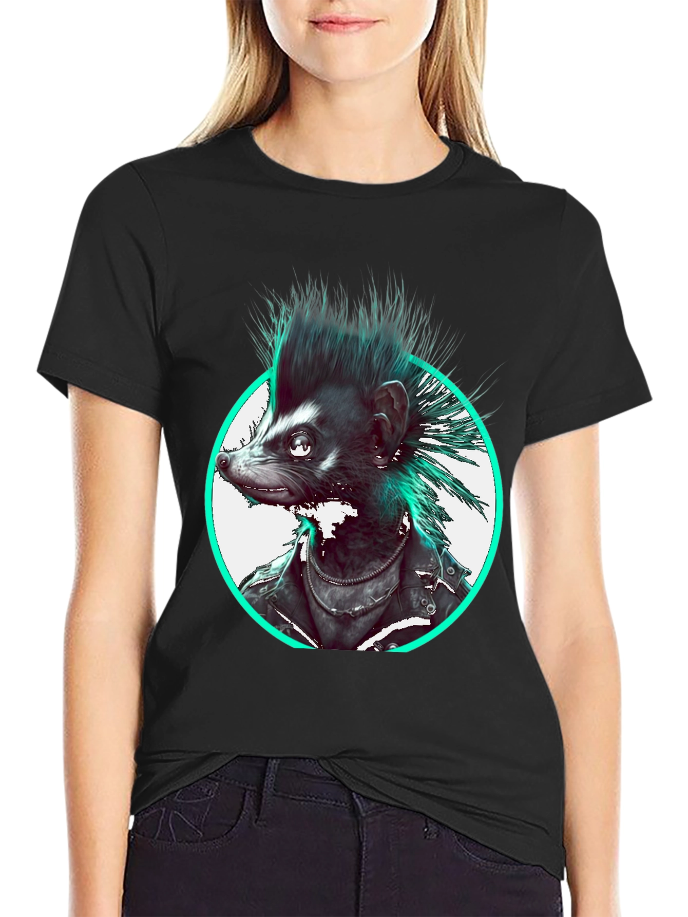 Punk Raccoon Graphic Tee