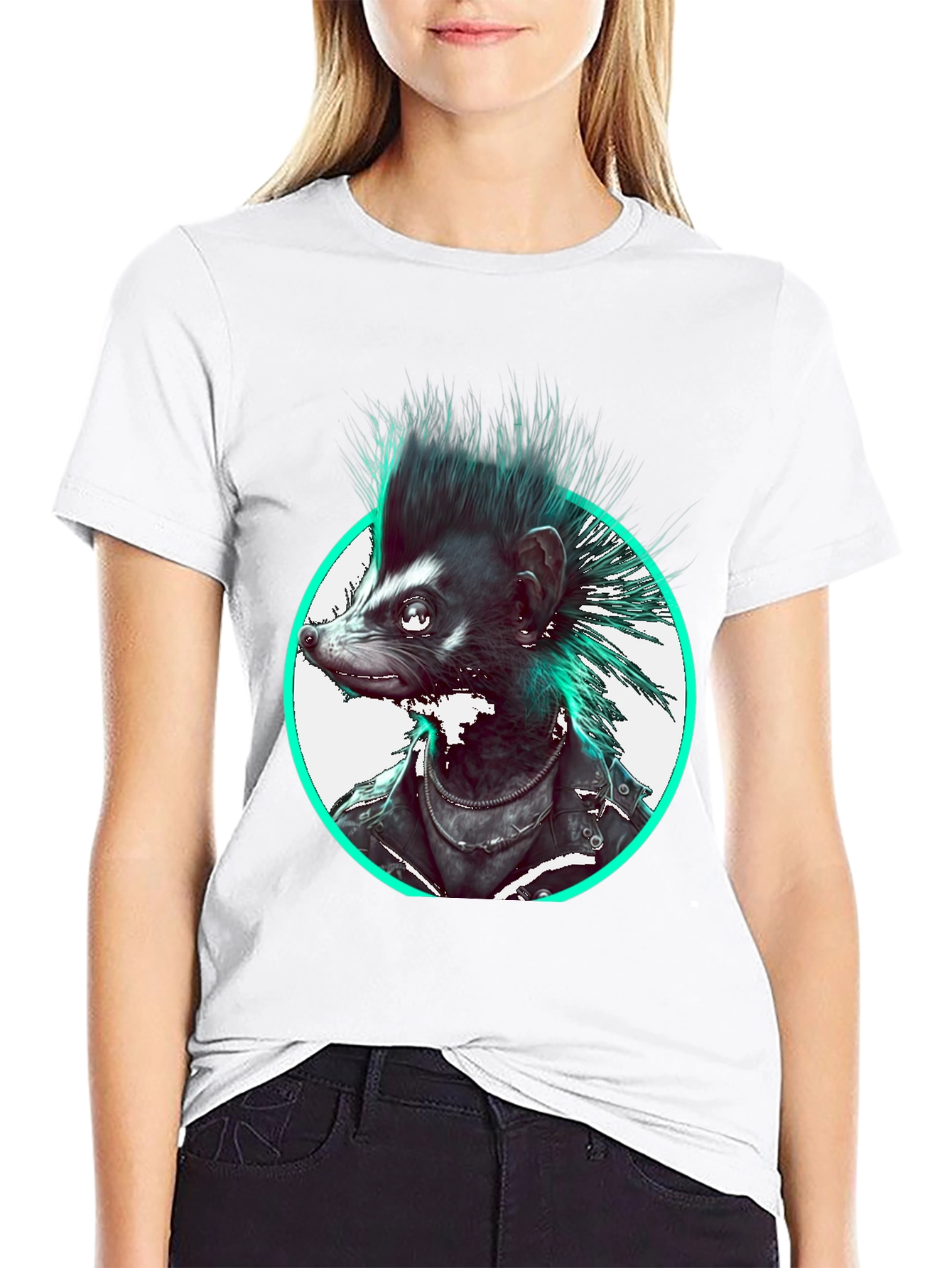 Punk Raccoon Graphic Tee