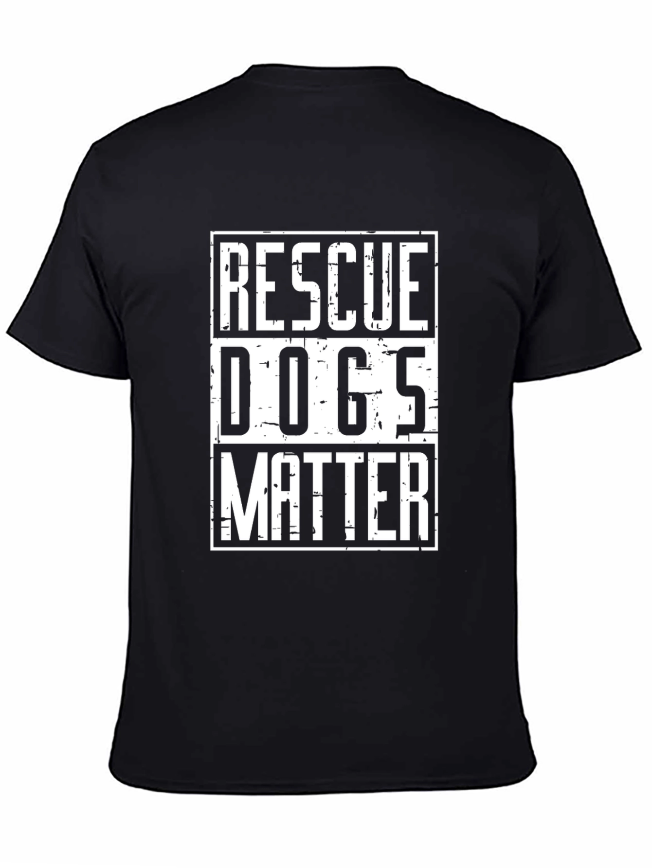 Rescue Dogs Matter Graphic T-Shirt