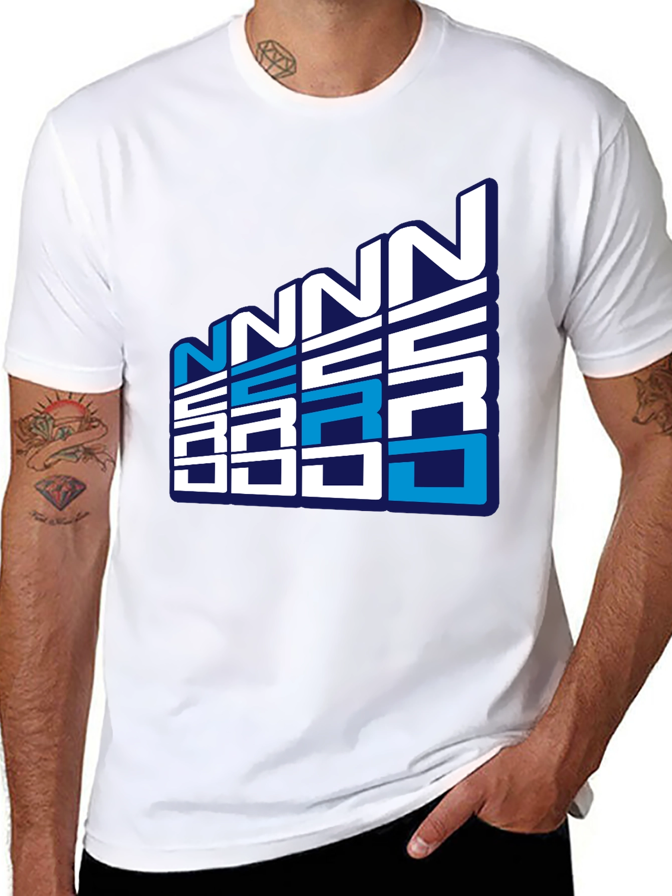 Cool Blue NNN Bravo T-Shirt