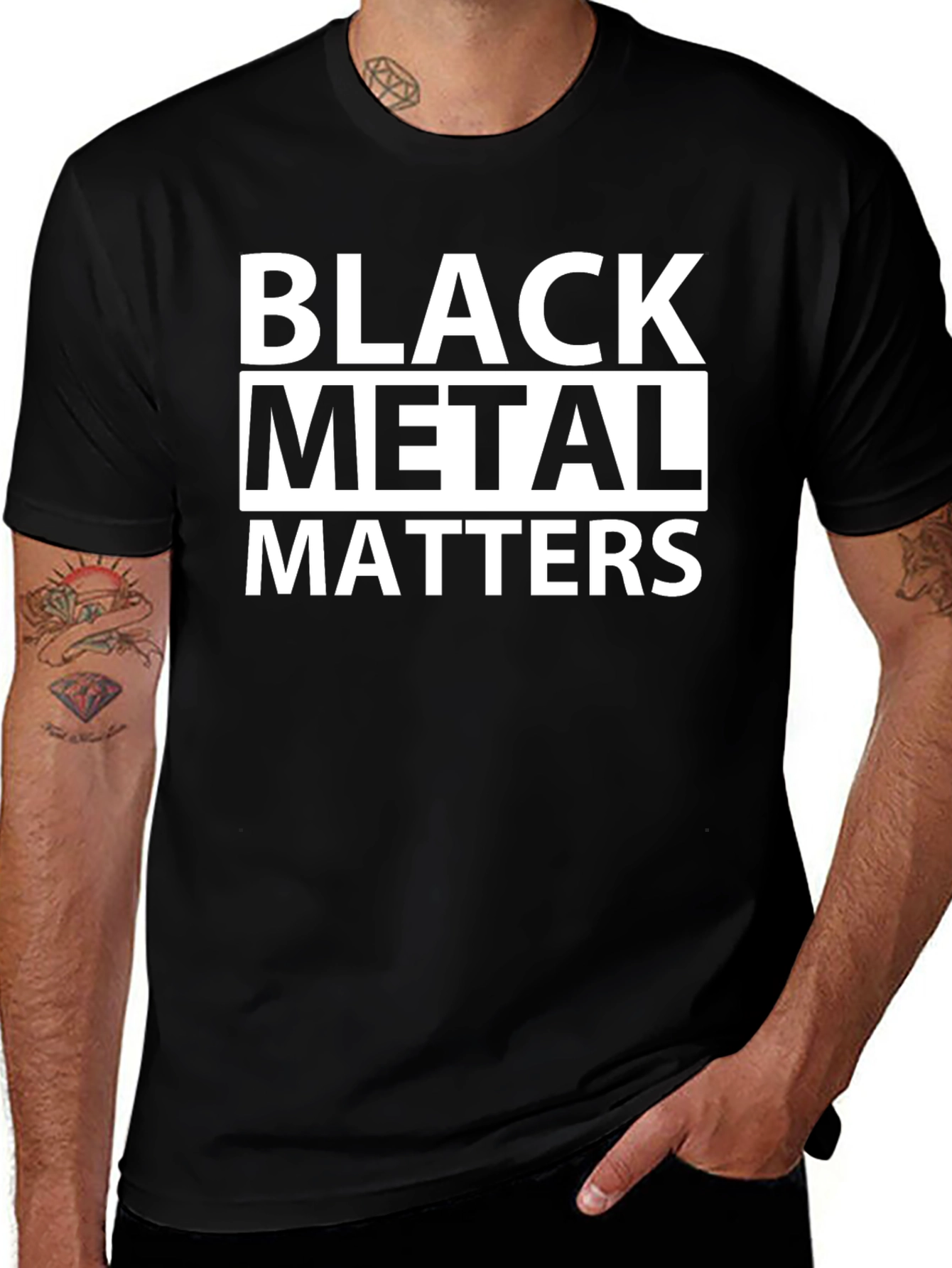 Black Metal Matters Graphic T-Shirt