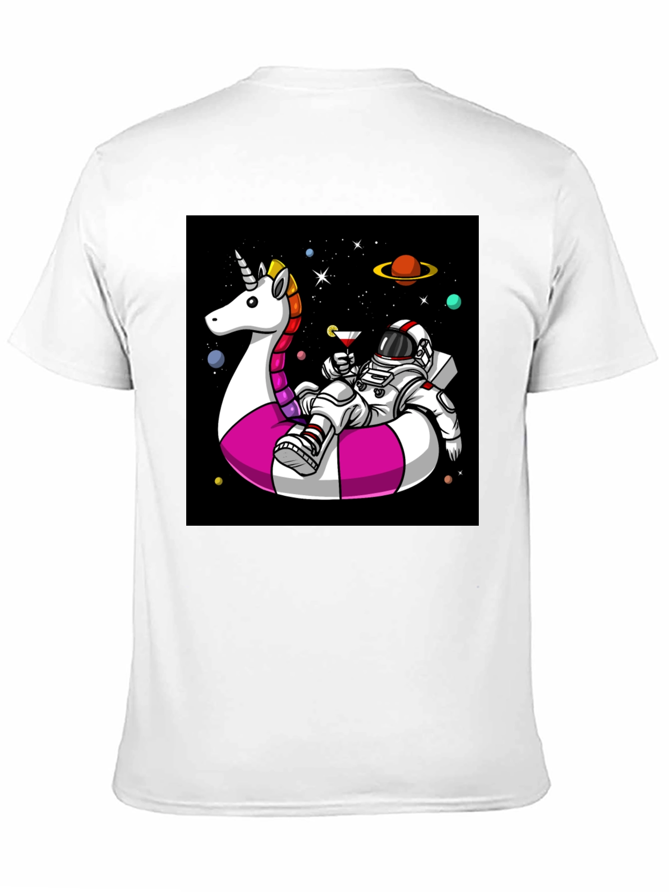 Astronaut Unicorn Float T-Shirt