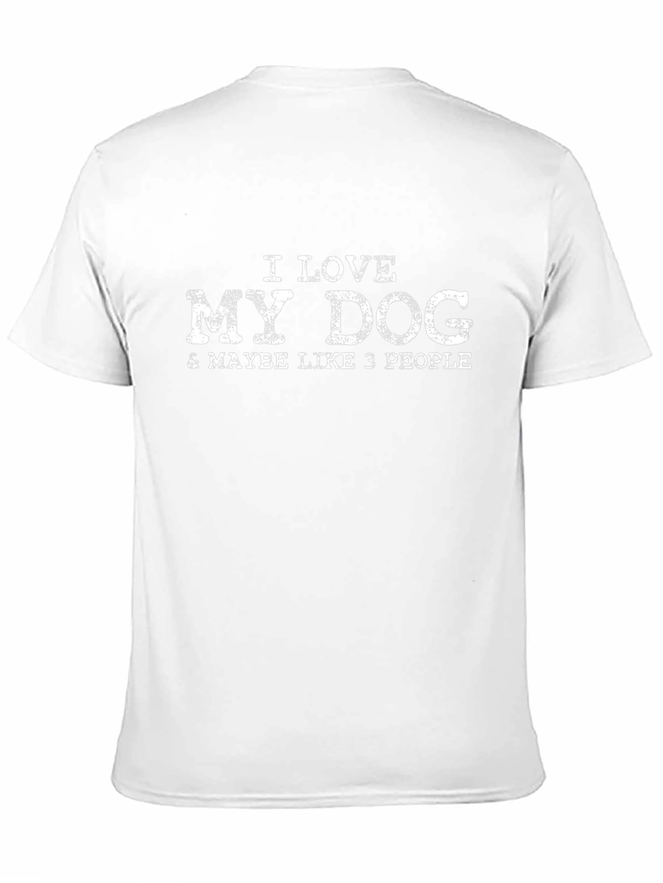 I Love My Dog T-Shirt Funny Pet Lover Tee