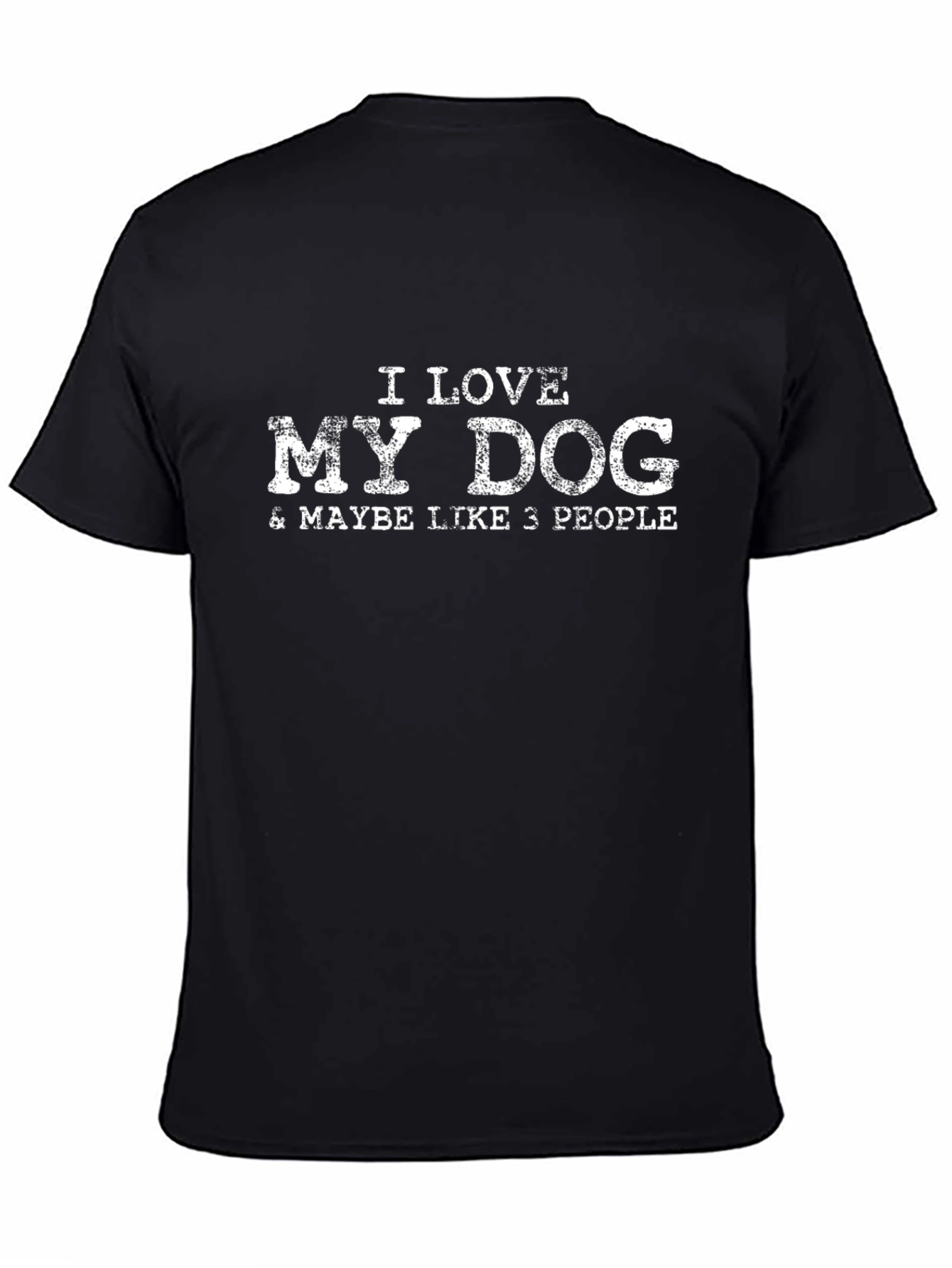 I Love My Dog T-Shirt Funny Pet Lover Tee