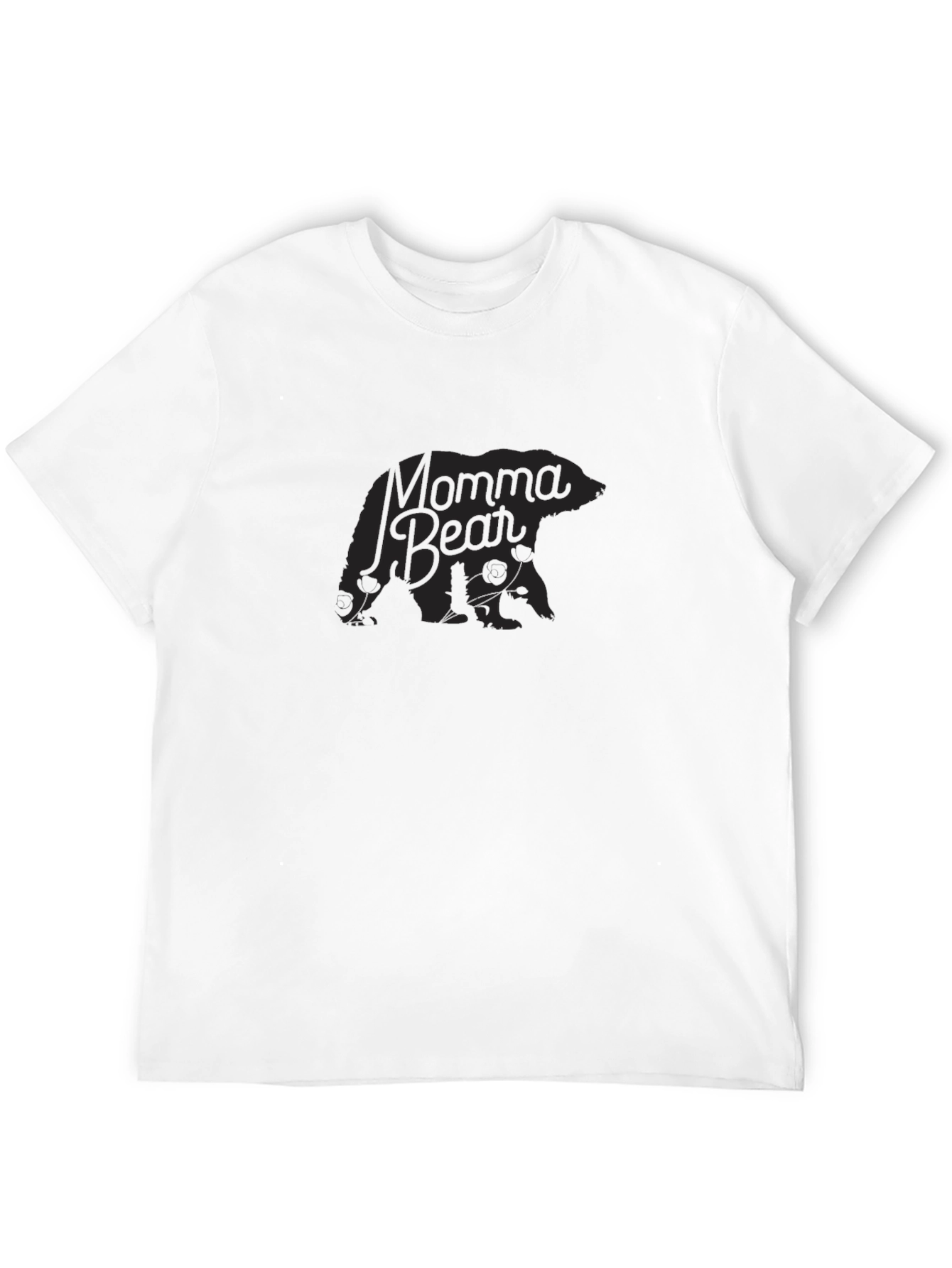 Momma Bear Graphic T-Shirt - Classic Comfort