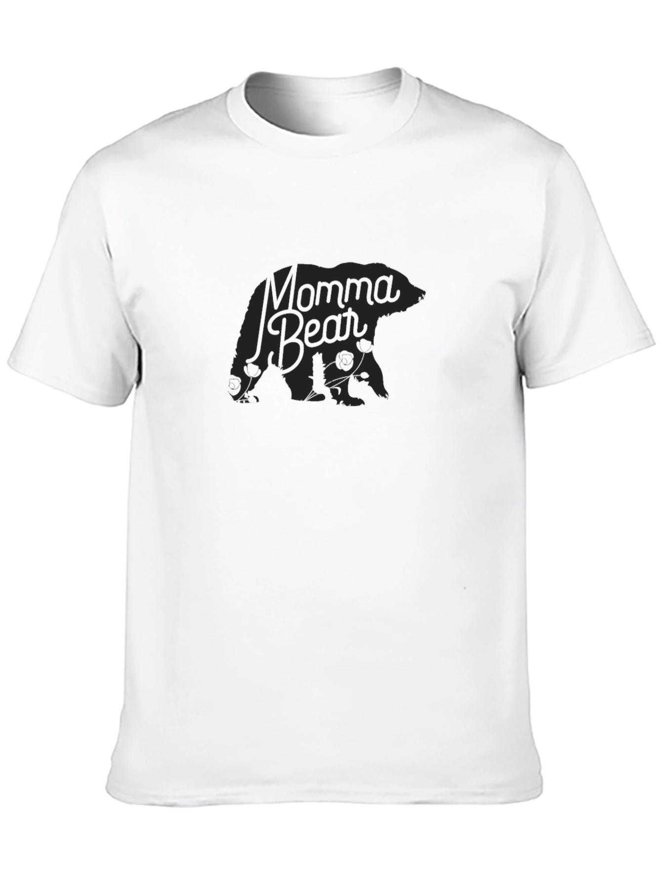 Momma Bear Graphic T-Shirt - Classic Comfort