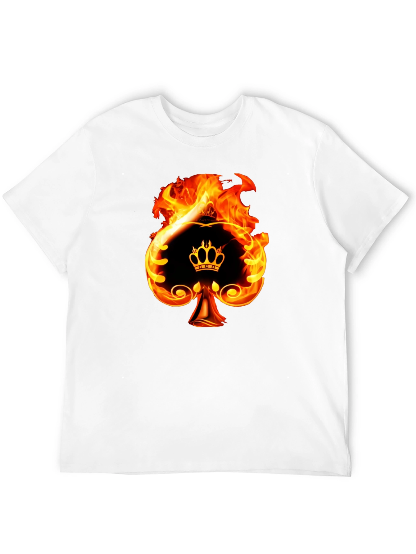 Fiery Spade King Graphic Tee